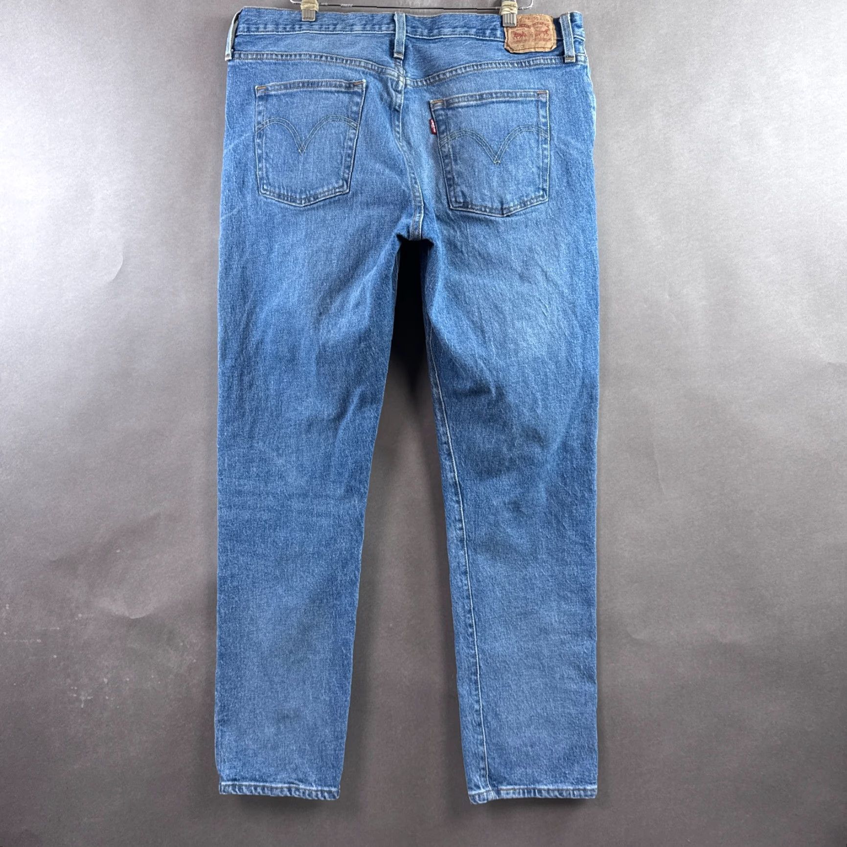 Levi's VINTAGE Levi's 501 Jeans Women Blue High Rise Denim Pant Button Fly 35x30 501 CT Series Womens Jeans Size 24" / US 00 / IT 34 - 4 Thumbnail