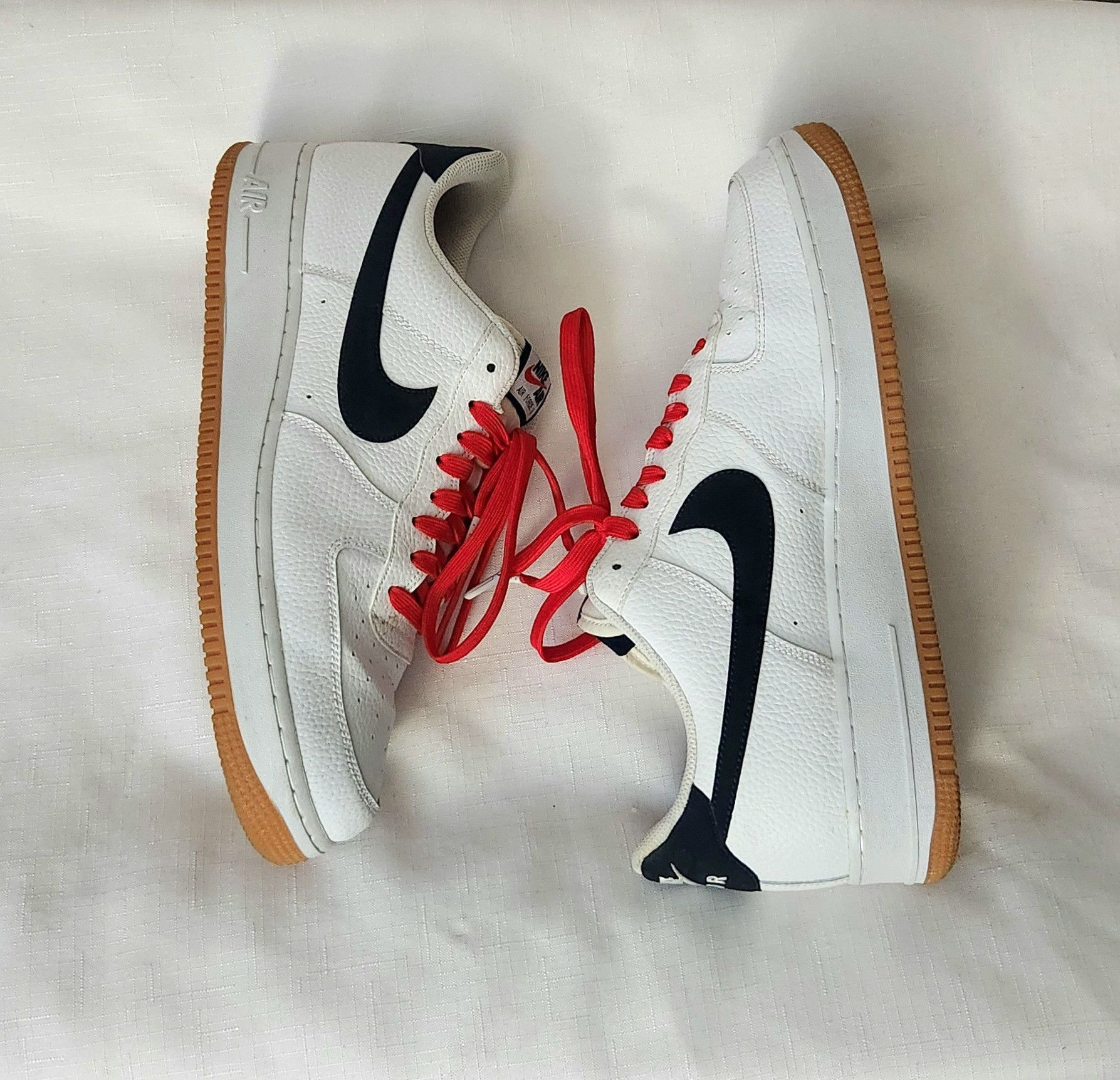 Nike Nike Air Force 1 Low '07 White Obsidian CI0057-100 SZ 13 Size US 13 / EU 46 - 8 Thumbnail