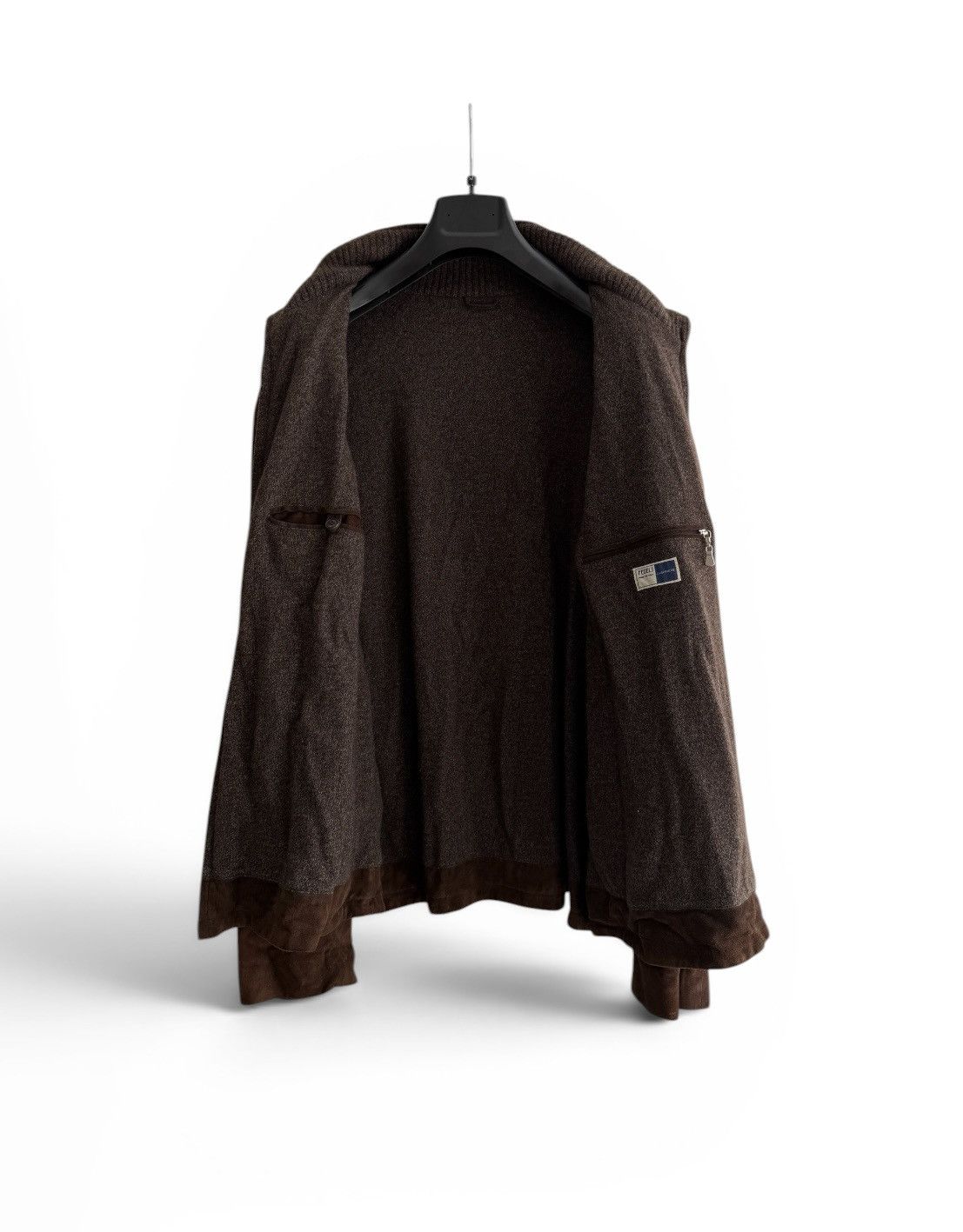 Fedeli Fedeli Cashmere Suede Leather Jacket Size US XXL / EU 58 / 5 - 2 Thumbnail