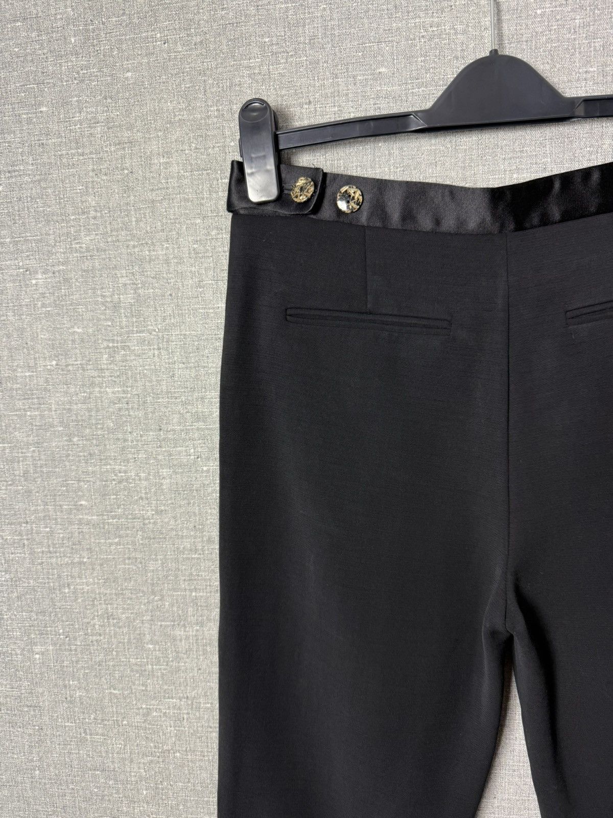 Alexander Wang Alexander Wang Black Cropped Trousers Pants Wool & Viscose Size 26" / US 2 / IT 38 - 11 Thumbnail