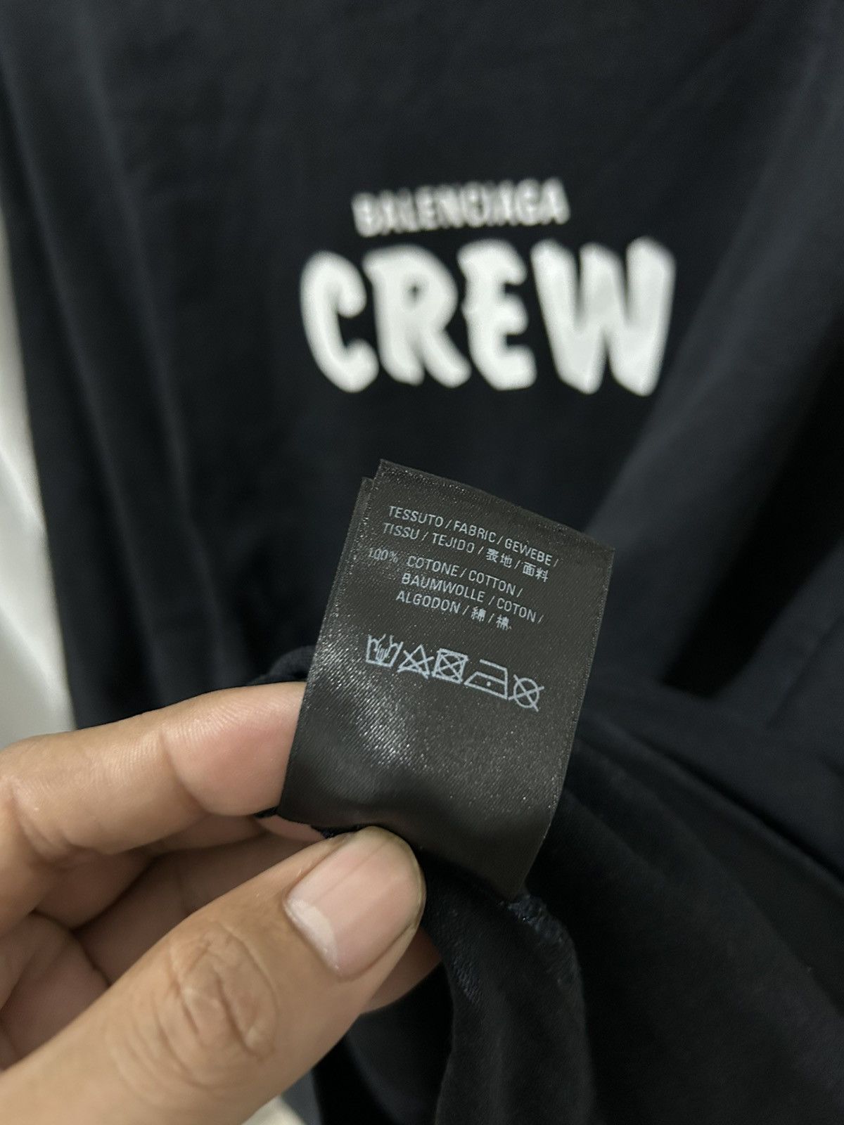 Balenciaga Balenciaga Crew Boxy Oversized Tee Size US L / EU 52-54 / 3 - 10 Thumbnail