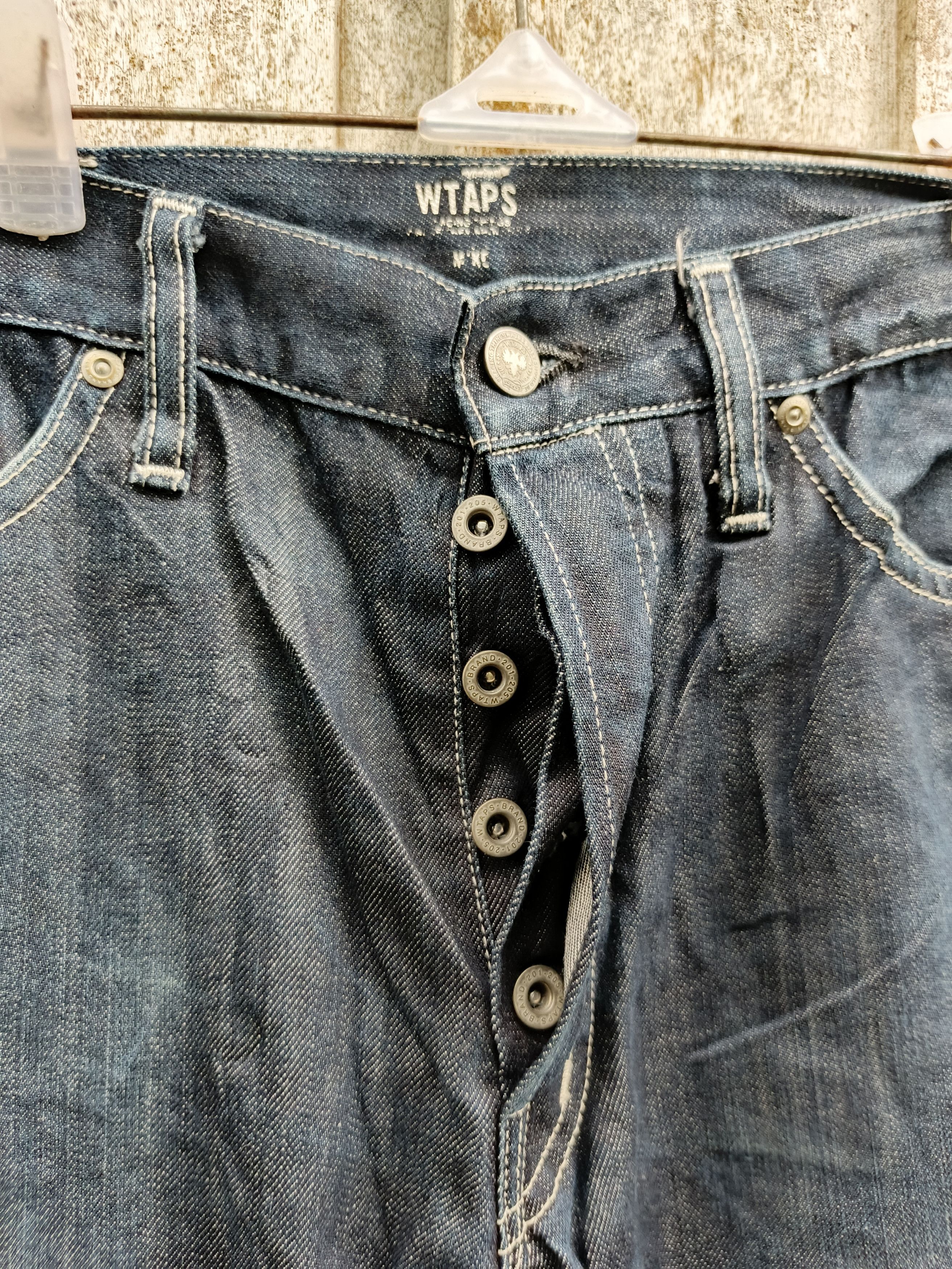 Wtaps Wtaps "Who dares Wins" Trousers denim raw pants Size US 33 - 5 Thumbnail