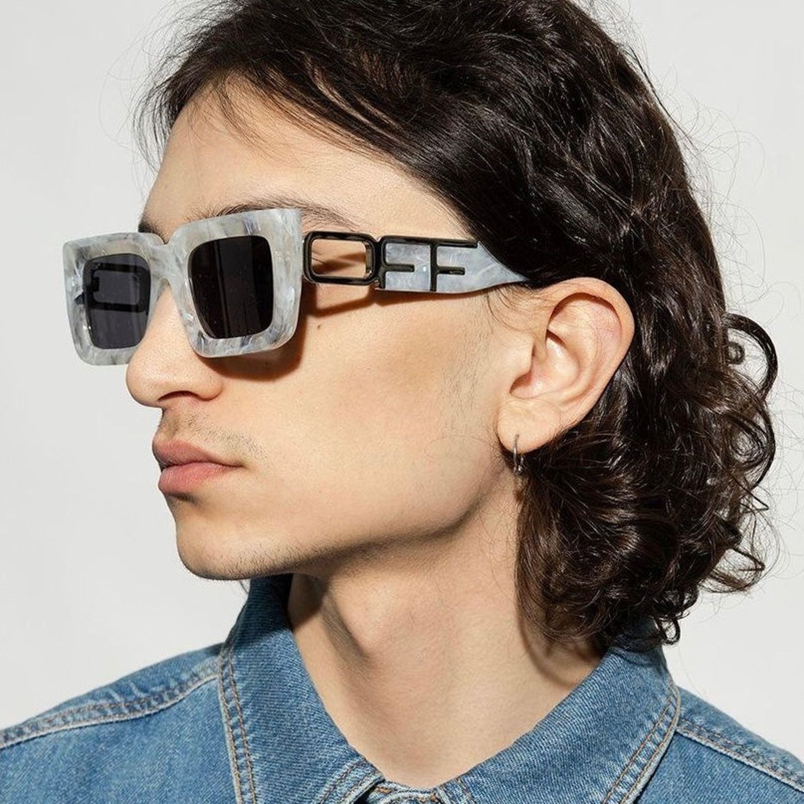 Off-White New, OFF-WHITE Sunglasses Boston OERI073 0807 Authentic Size ONE SIZE - 5 Thumbnail