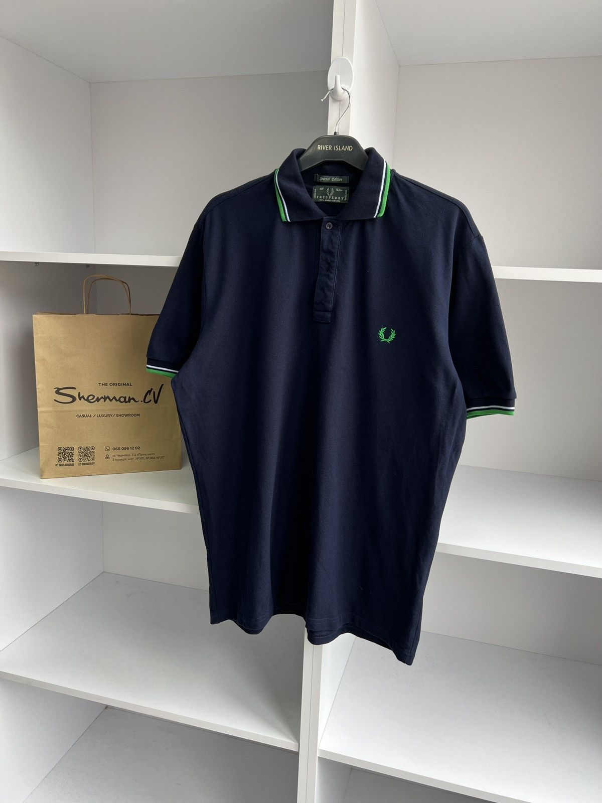 Fred Perry × Vintage Vintage Fred Perry Polo Size US L / EU 52-54 / 3 - 2 Thumbnail