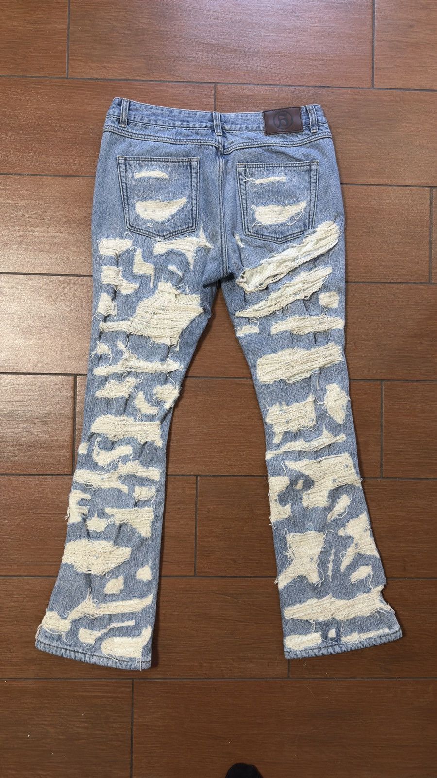 Handmade HANDMADERUST red tag denim Size US 32 / EU 48 - 2 Thumbnail