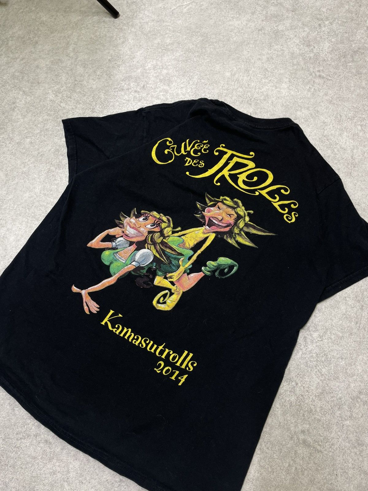 Band Tees Y2K Sex Cuvee des Trolls Tee – Kamasutrolls Belgium Beer Size US M / EU 48-50 / 2 - 2 Thumbnail