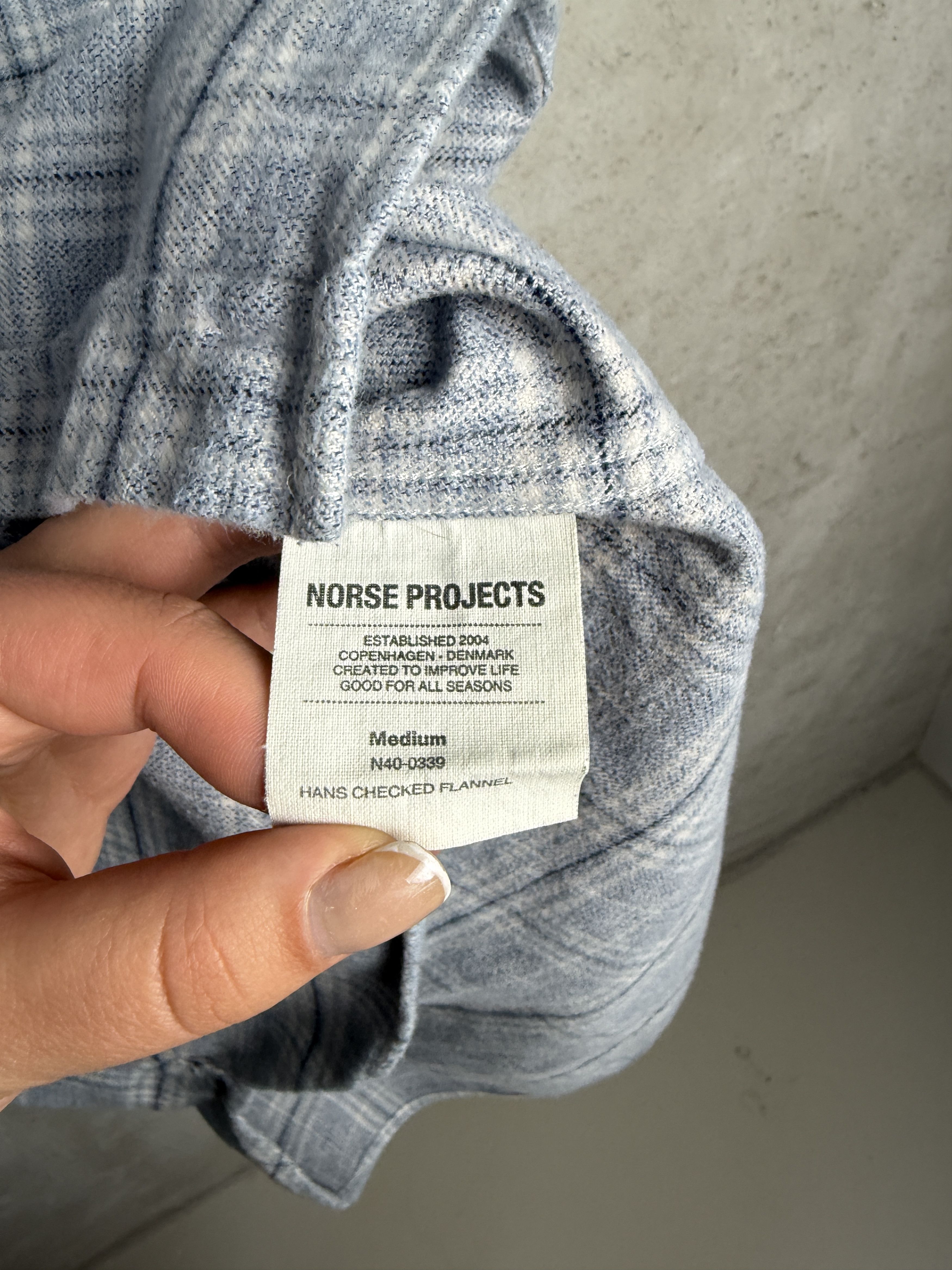 Norse Projects Norse Projects Hans Checked Flannel shirt casual Size US M / EU 48-50 / 2 - 4 Thumbnail