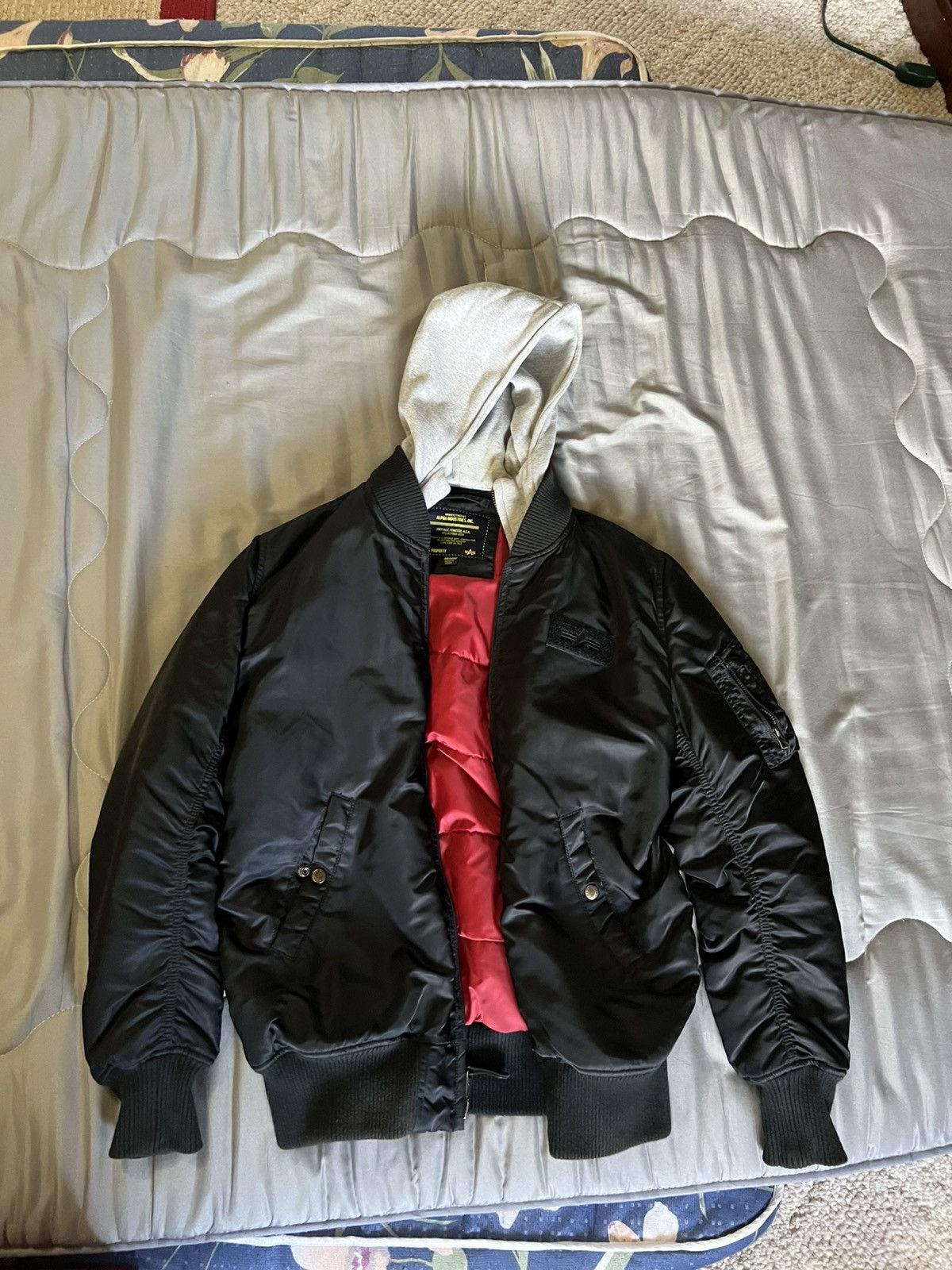 ジャケット・アウター 00s knoxarmory alpha MA-1 reversible y2k 00s archive MA-1 jacket reversible y2k Men's MA-1 Bomber