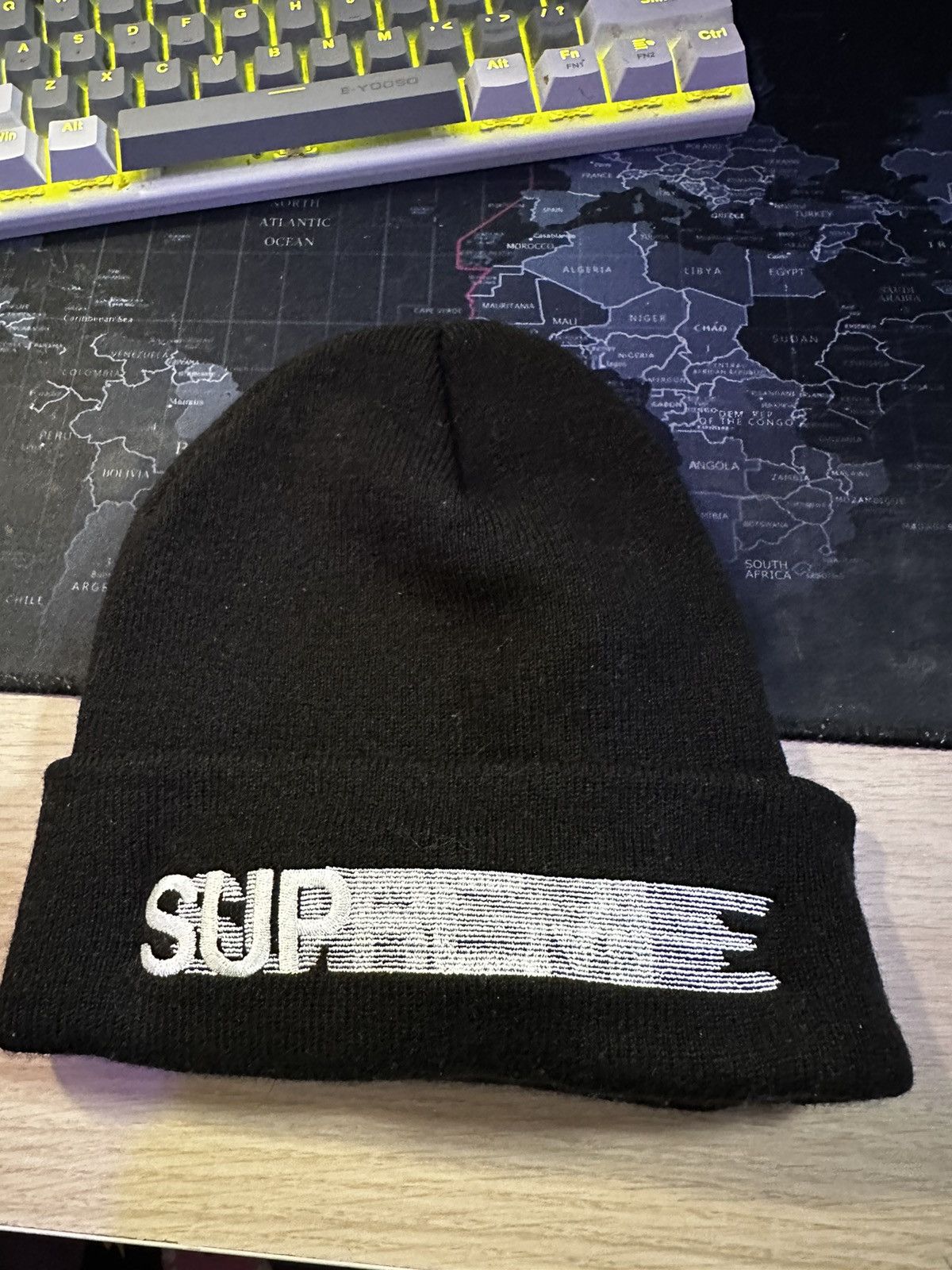Other Supreme logo beanie Size ONE SIZE - 1 Thumbnail