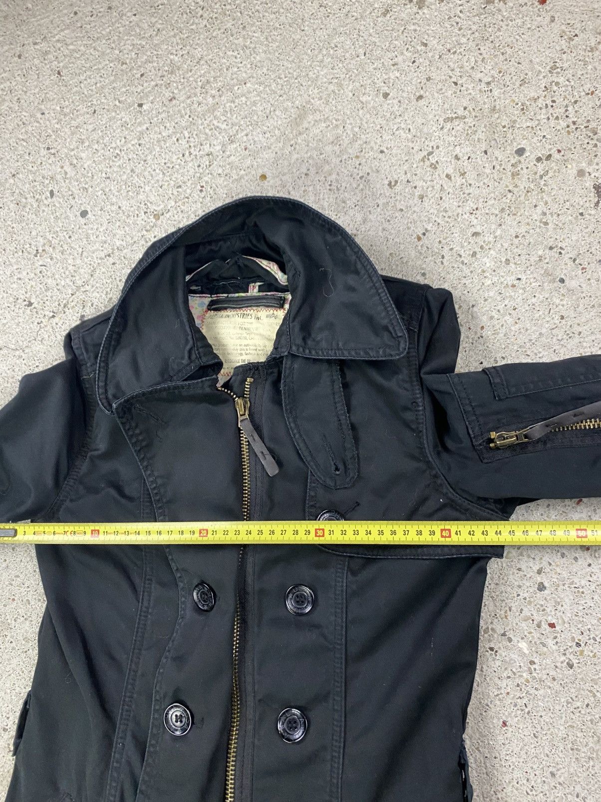 Alpha Industries Alpha indusries trench coat black angel by choice military Size S / US 4 / IT 40 - 14 Thumbnail
