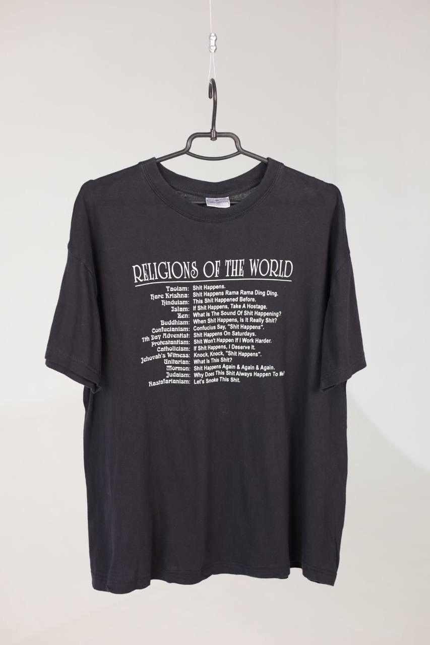 Vintage Religions of the world vintage religion tee Size US XL / EU 56 / 4 - 1 Thumbnail