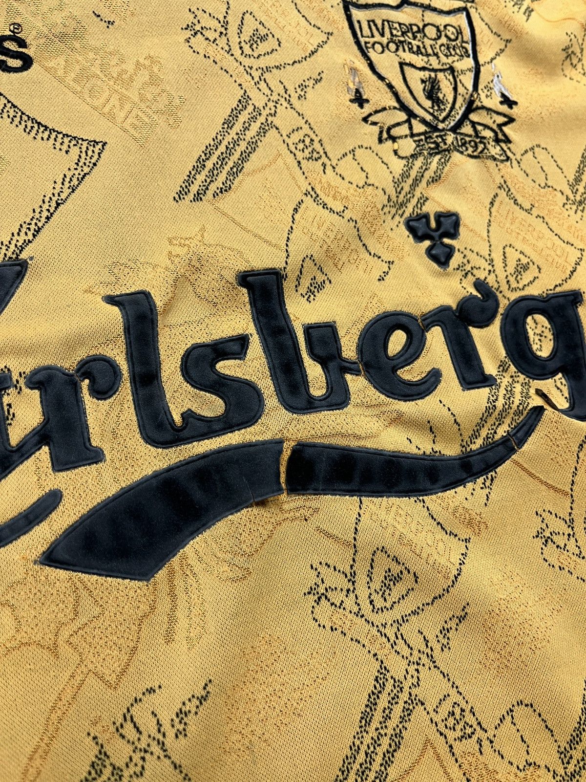 Adidas Vintage Adidas Liverpool 1994 1996 Third Shirt Soccer Jersey Size US M / EU 48-50 / 2 - 5 Thumbnail