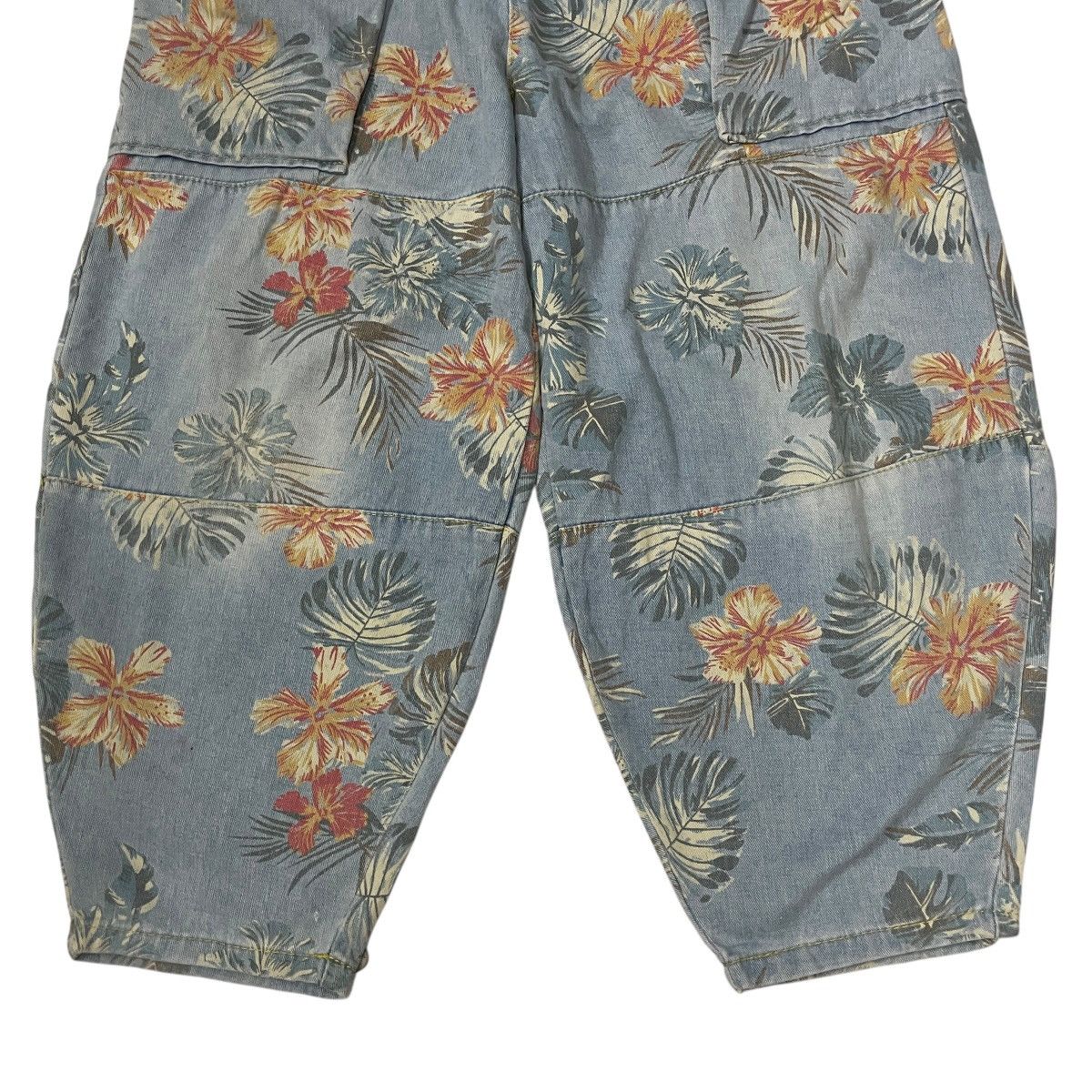 Japanese Brand Vintage Unbranded Art Motive Denim Jeans Size 31" - 7 Thumbnail