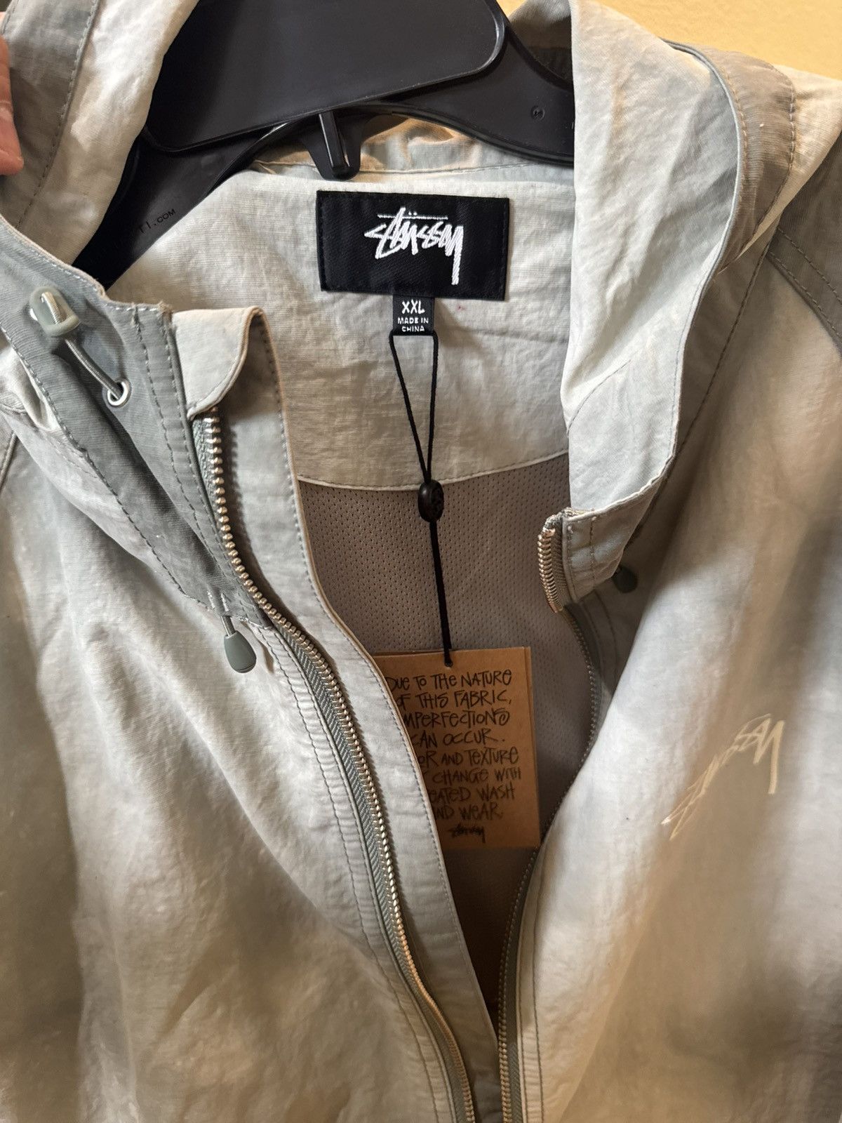 Stussy Stussy Beach Shell Wave Dye Zip Hoodie 'Sage' Size US XXL / EU 58 / 5 - 7 Thumbnail