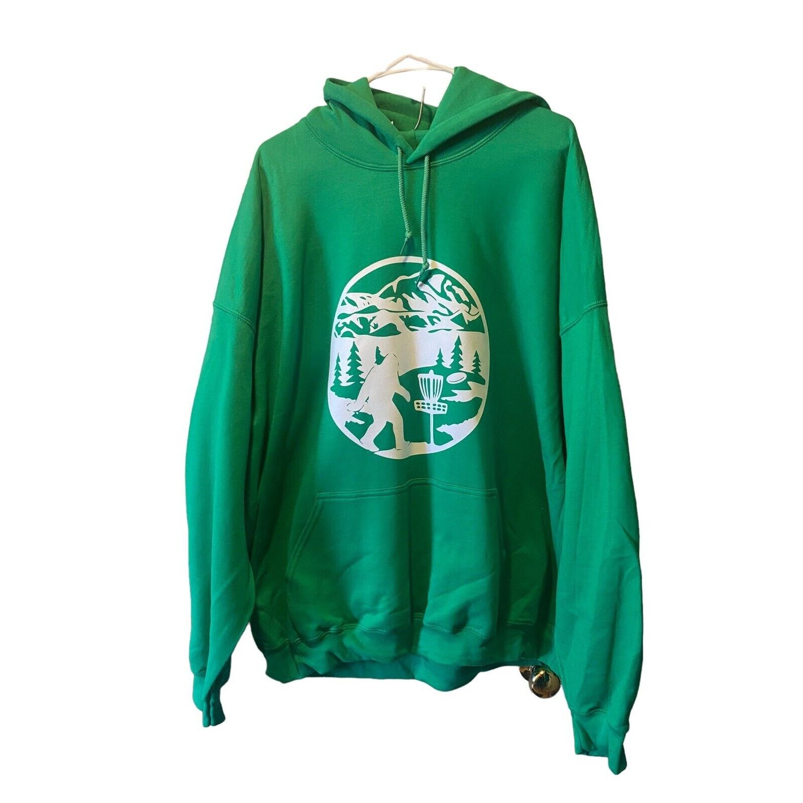 Gildan Disc Golf 3XL SASQUATCH Vinyl Logo Sweatshirt Green Size US XXL / EU 58 / 5 - 6 Thumbnail