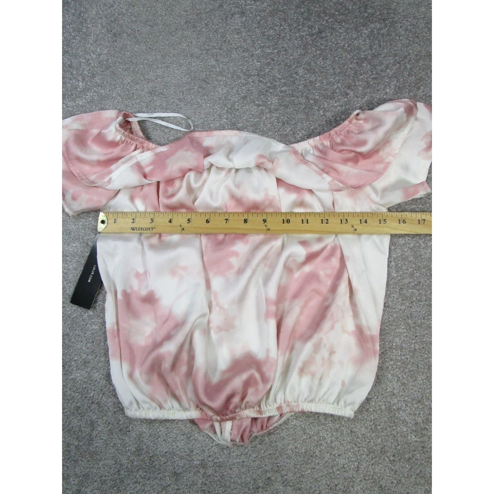 Lulus Lulus Blouse Womens S Pink White Striped Round Neck Sleeveless Button Size S / US 4 / IT 40 - 5 Thumbnail