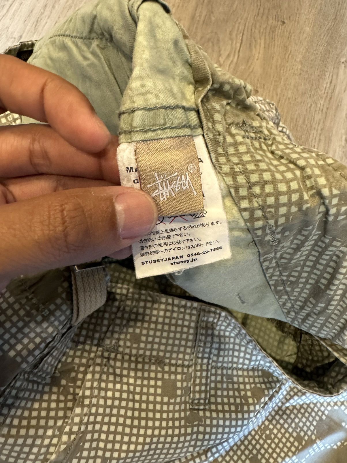 Stussy STUSSY CARGO CAMO SHORT PANTS Size US 34 / EU 50 - 6 Thumbnail