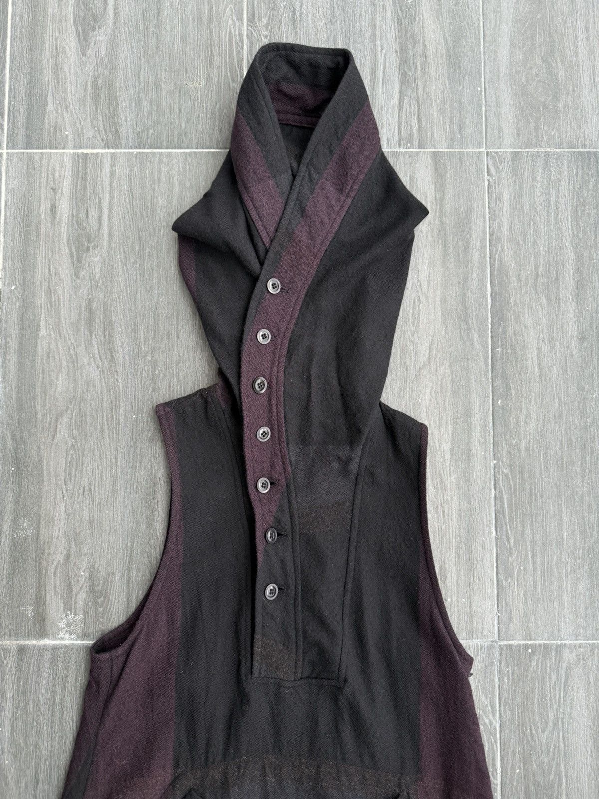 Yohji Yamamoto Y’s by YOHJI YAMAMOTO Wool Monster Maleficent Dress Hoodie Size M / US 6-8 / IT 42-44 - 5 Thumbnail