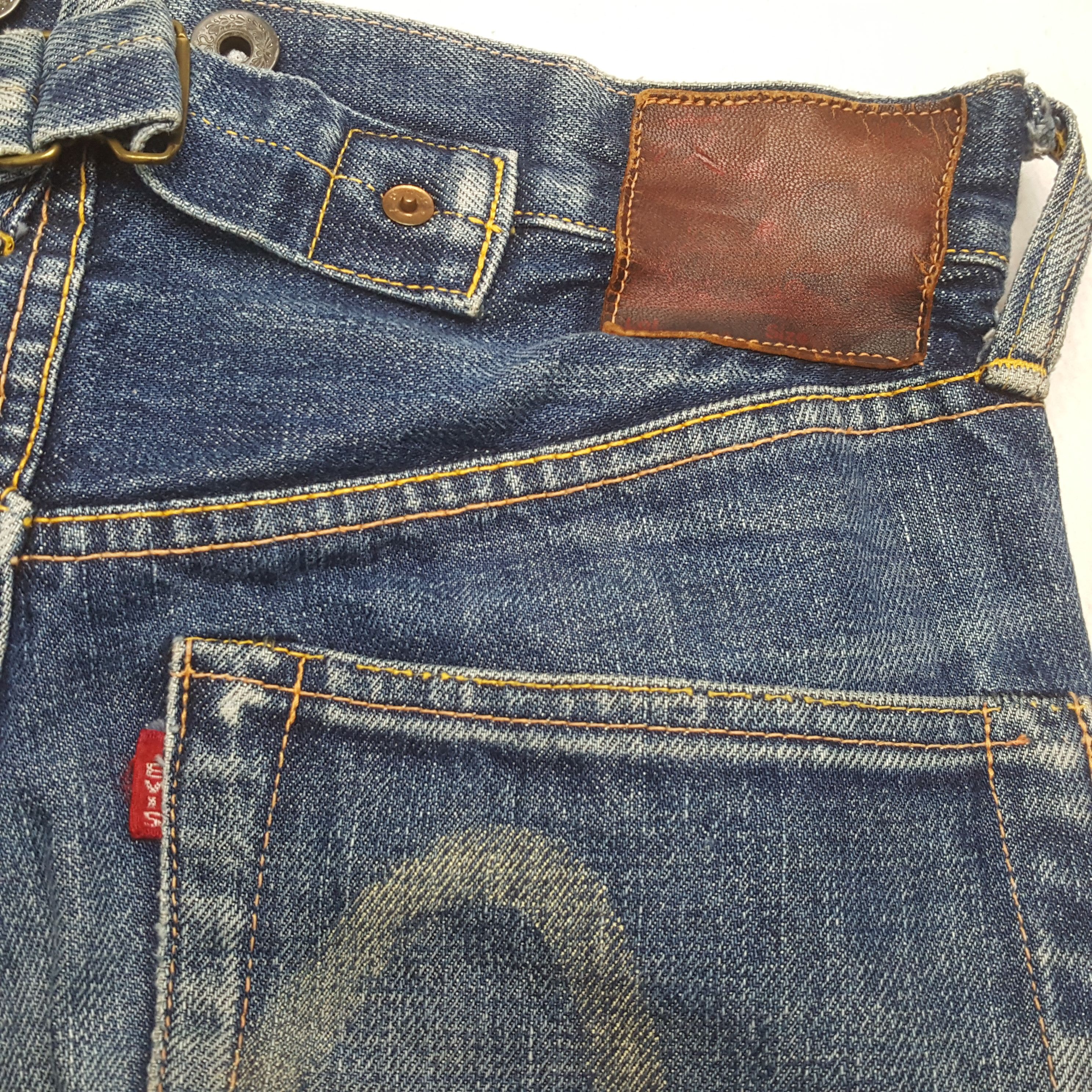 Evisu EVIS Japanese Brand Custom Daicock Short Jeans dp1 Size US 26 / EU 42 - 12 Thumbnail