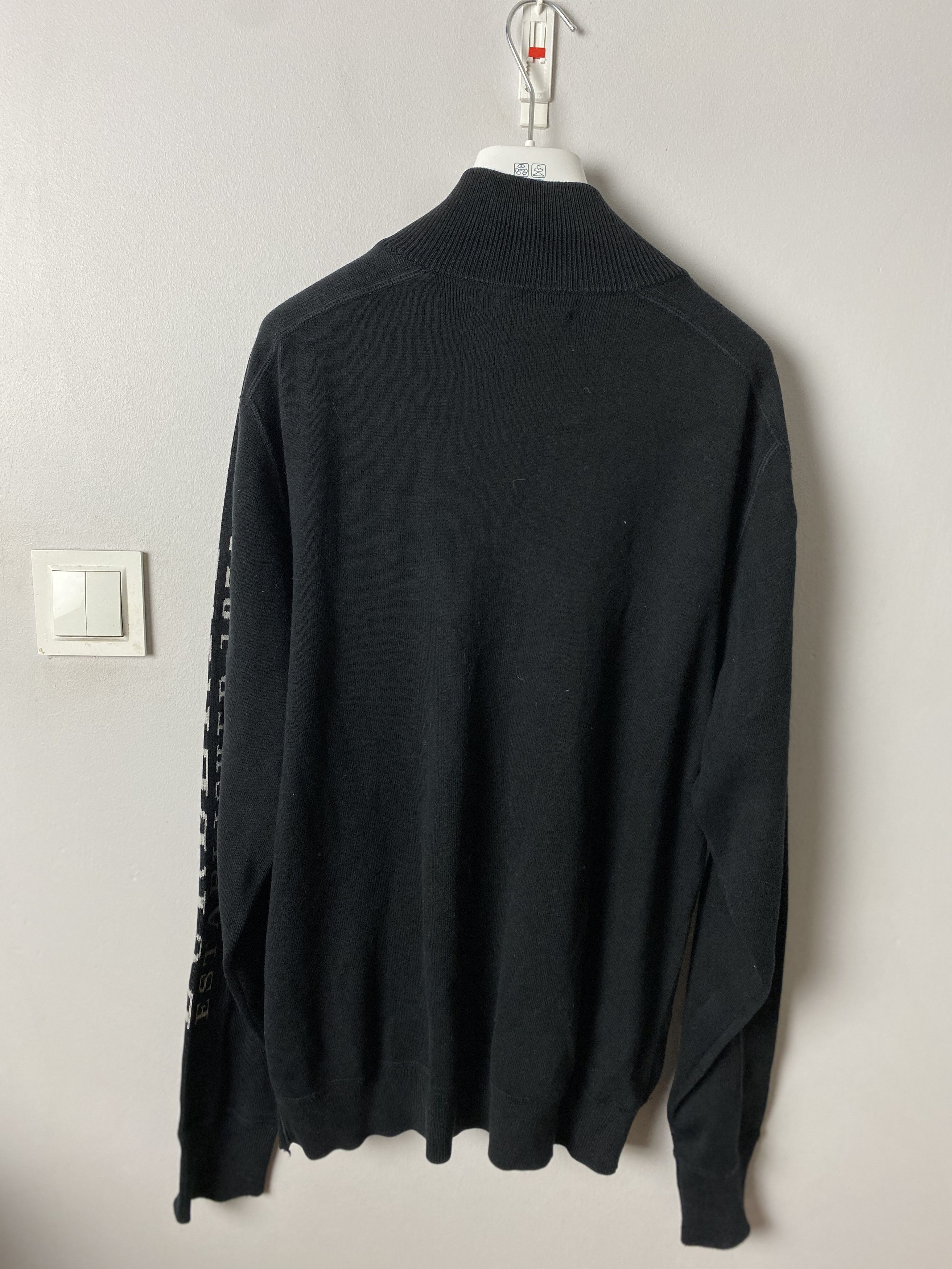 Burberry Burberry big logo zip-up sweatshirt Size US XL / EU 56 / 4 - 5 Thumbnail