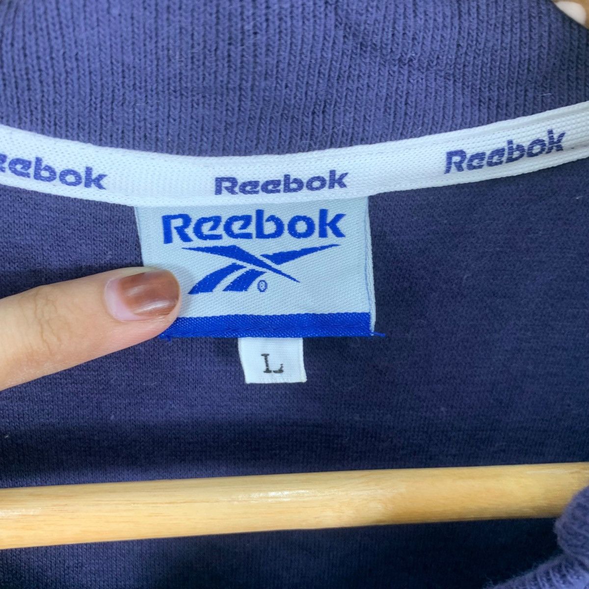 Reebok Vintage REEBOK SPORTSWEAR Natural Pure Indigo Rugby Tee Size US L / EU 52-54 / 3 - 7 Thumbnail