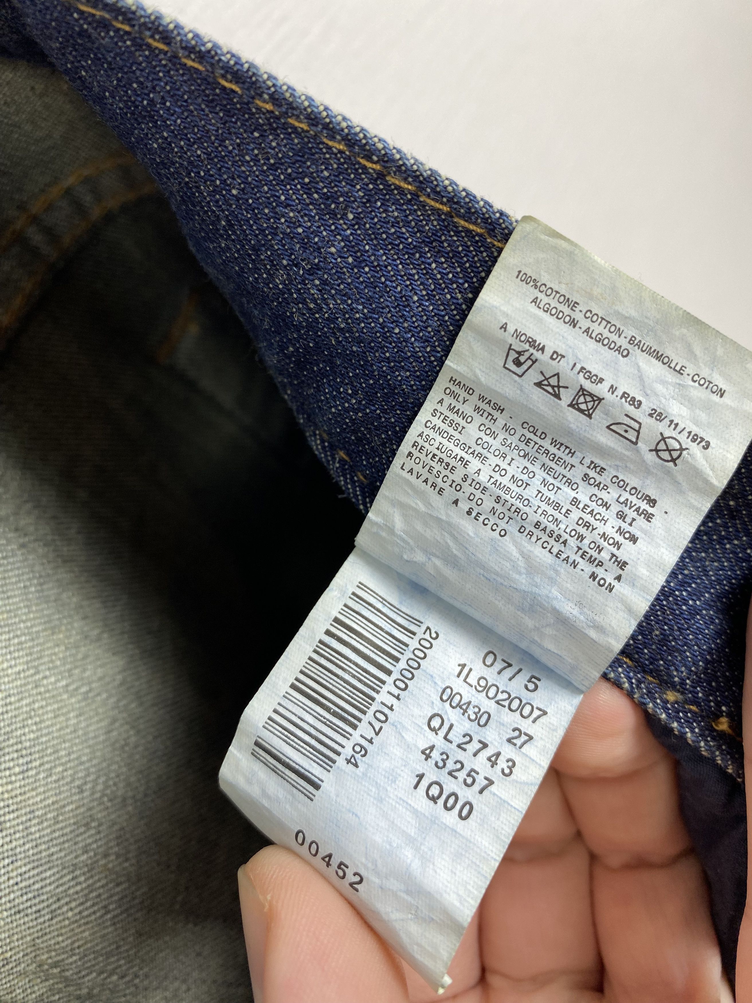 Roberto Cavalli Just Cavalli Denim Jeans Embroidered Logo size 52 Size US 36 / EU 52 - 13 Thumbnail