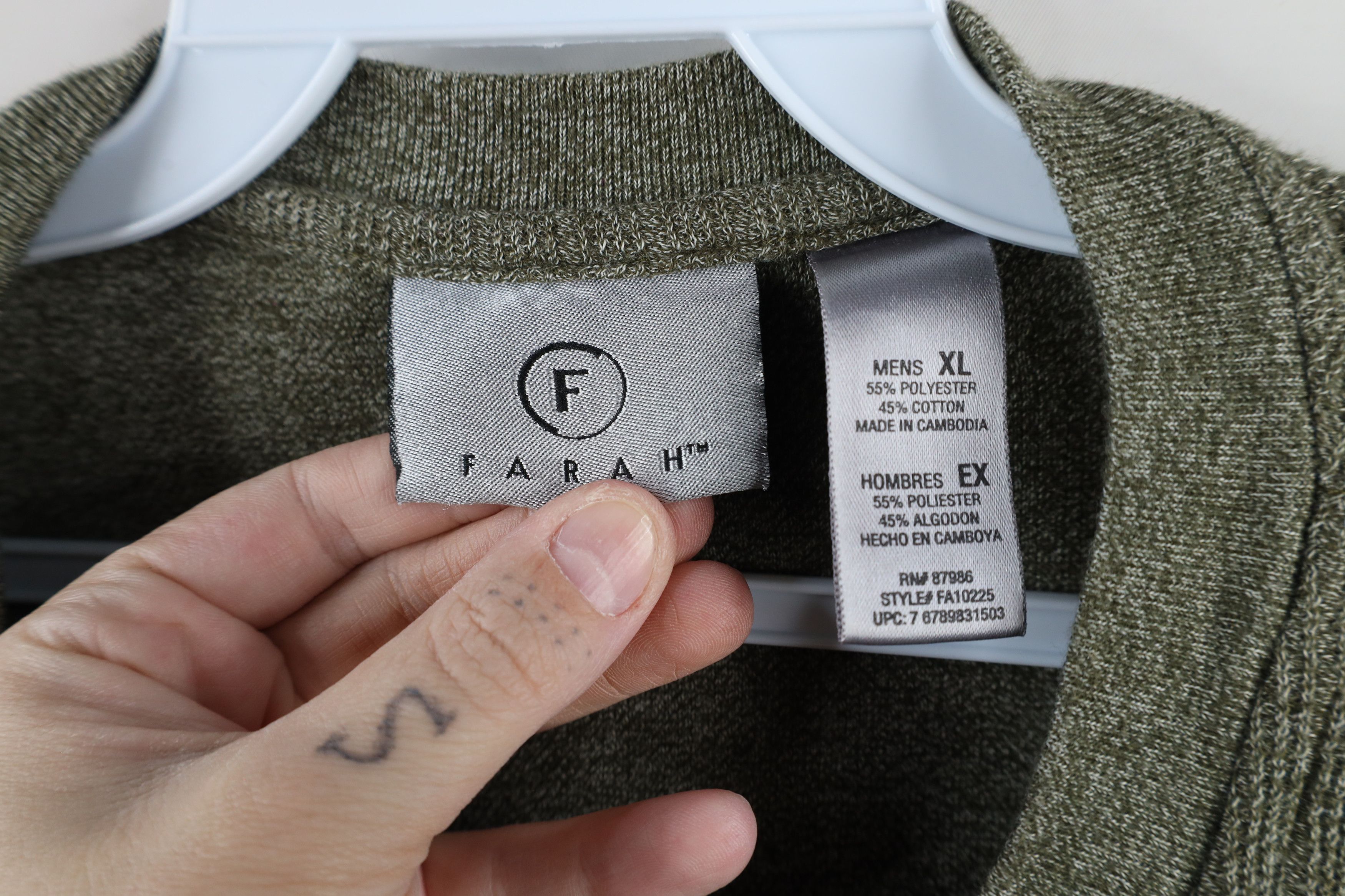 Vintage Vintage 90s Streetwear Knit Long Sleeve Henley T-Shirt Size US XL / EU 56 / 4 - 4 Thumbnail