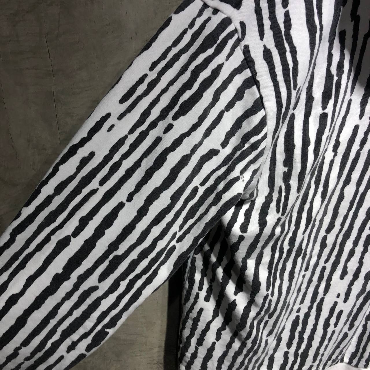 Balenciaga Balenciaga Printed stripes Hoodie Size US L / EU 52-54 / 3 - 6 Thumbnail