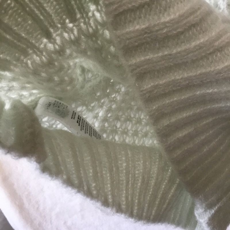 Anthropologie Anthropologie Maeve Mint Bell-Sleeve Sweater Size S / US 4 / IT 40 - 9 Thumbnail