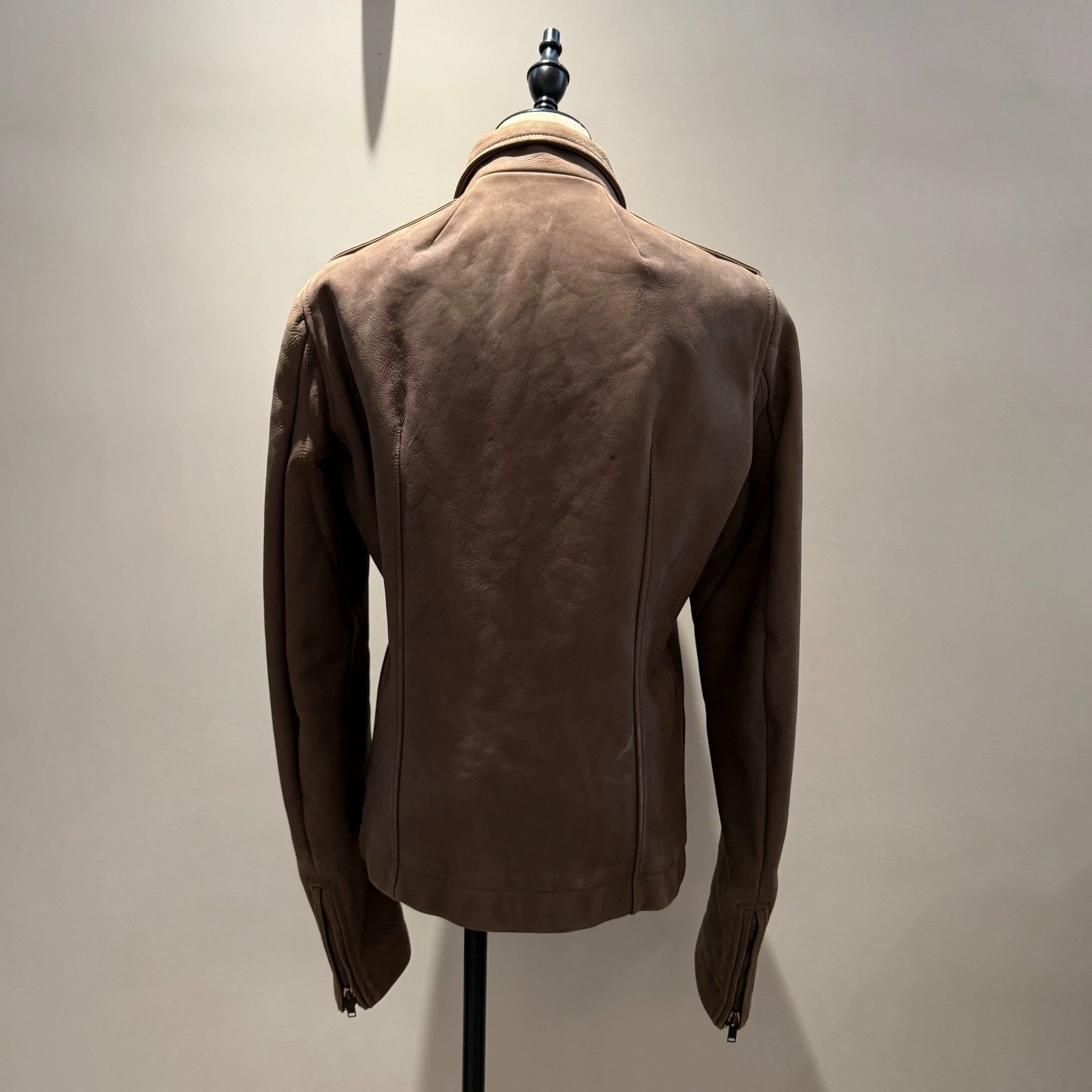 Rick Owens Rick Owens Main Line Bull Leather Motorcycle Jacket Size L / US 10 / IT 46 - 2 Thumbnail