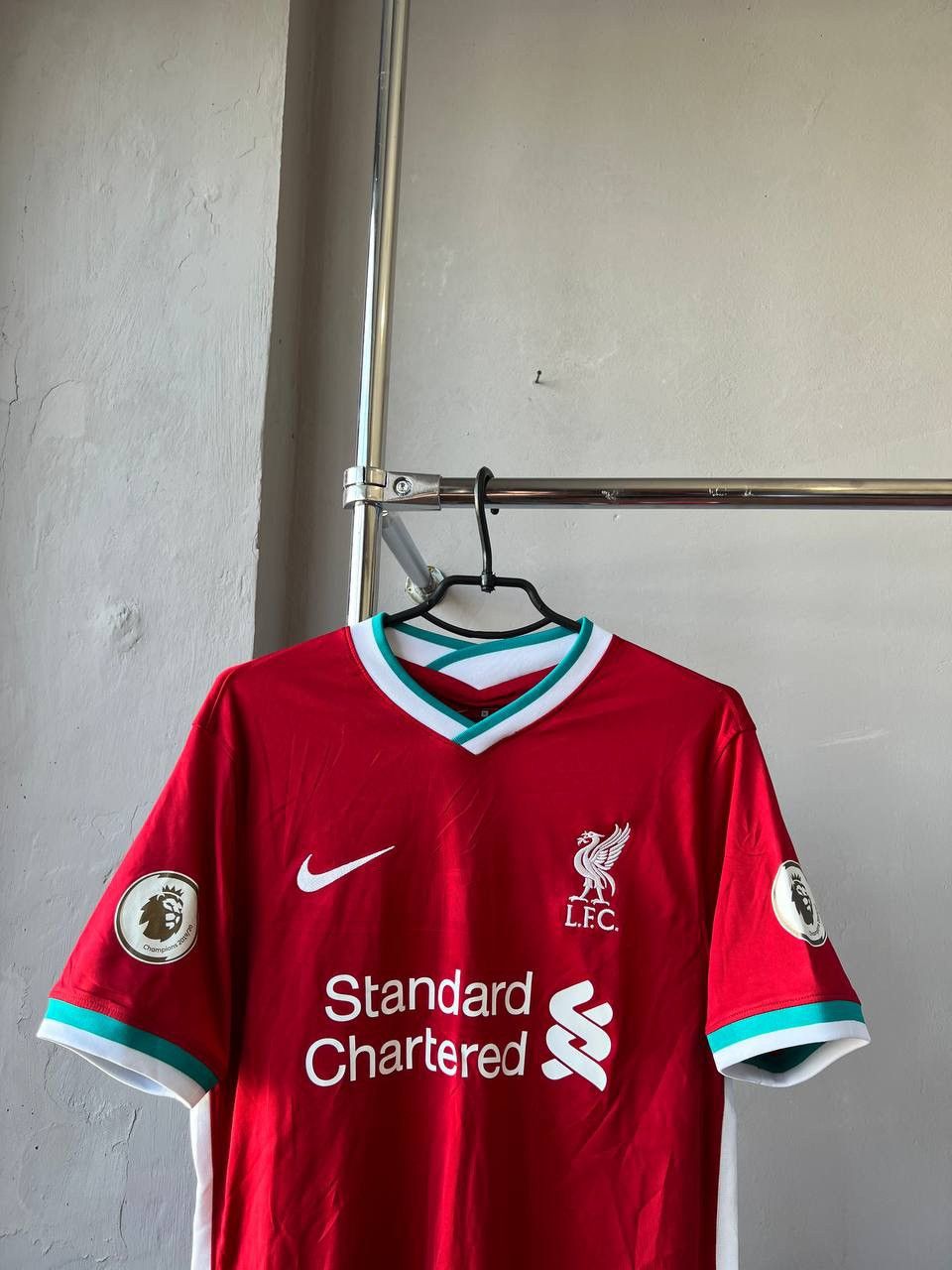 Nike 2020/21 FC LIVERPOOL HOME SOCCER JERSEY FOOTBALL SHIRT NIKE Size US M / EU 48-50 / 2 - 3 Thumbnail