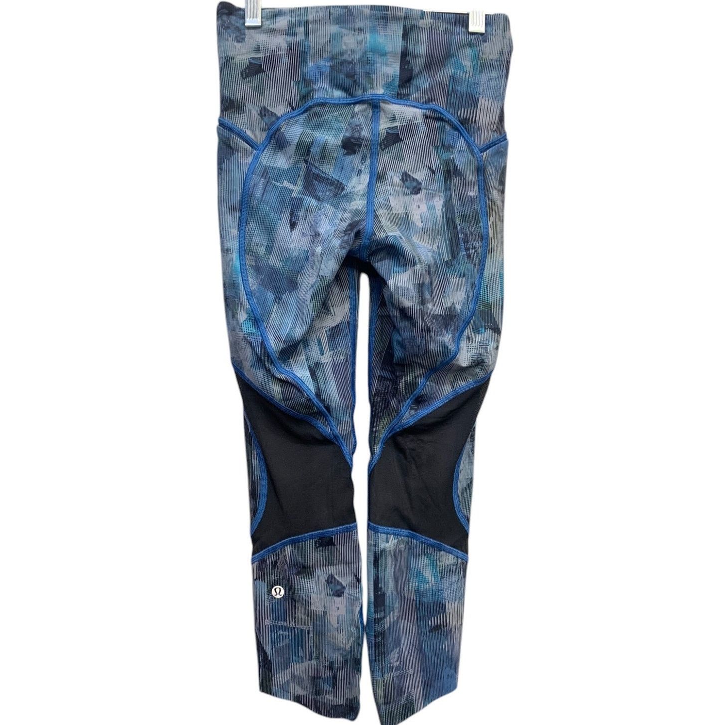 Lululemon Lululemon On Pace Crop *21" Sun Dazed Multi Blue SZ 2 Size 26" / US 2 / IT 38 - 8 Thumbnail