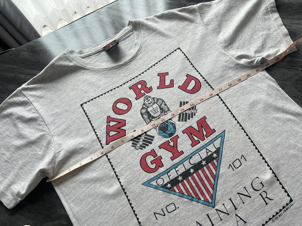 Vintage World Gym : Training Gear No.101 1991 Super Rare Size US L / EU 52-54 / 3 - 8 Thumbnail