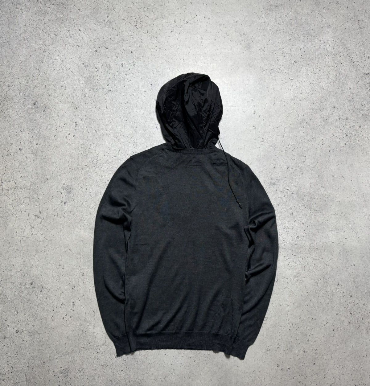 Prada Prada Luxury Hoodie Nylon Size M Vintage Size US M / EU 48-50 / 2 - 12 Thumbnail