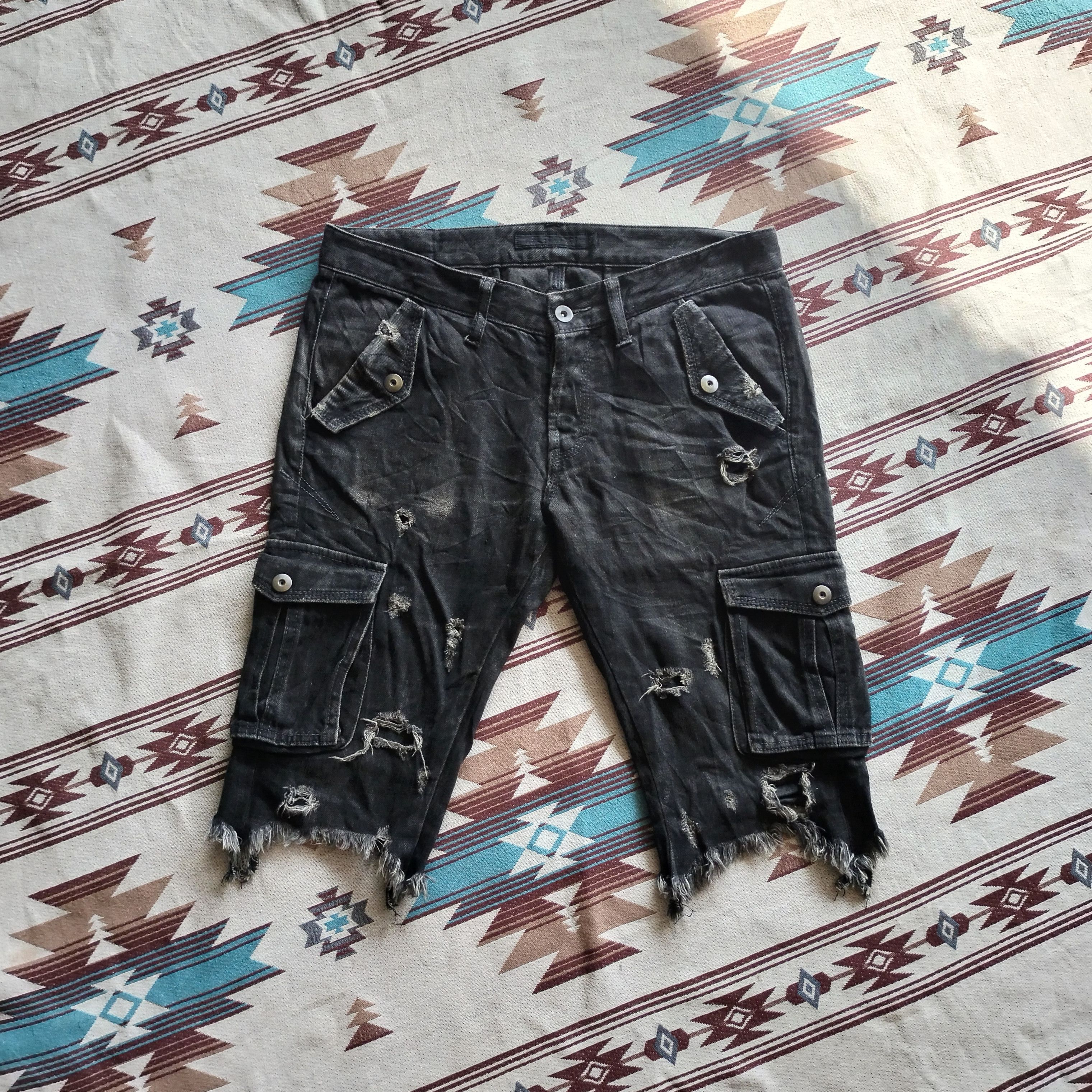 14th Addiction 14th Addiction Transformer Shorts | Grailed