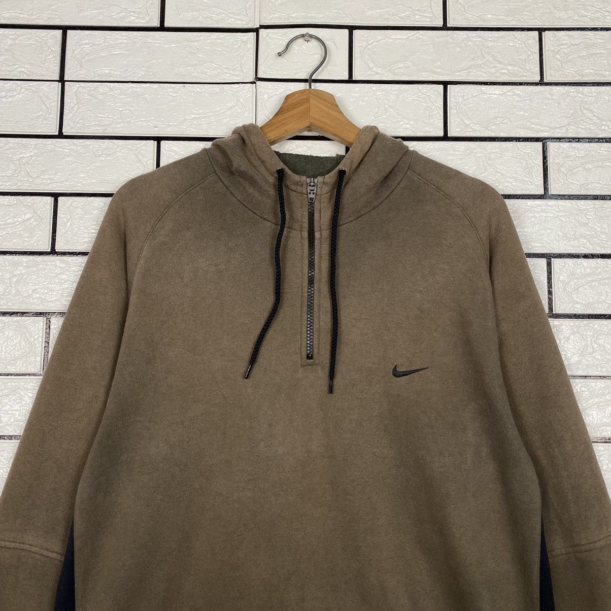 Nike Anorak Half Zipper Sweater Collar Nike Small Pony Size US L / EU 52-54 / 3 - 14 Thumbnail