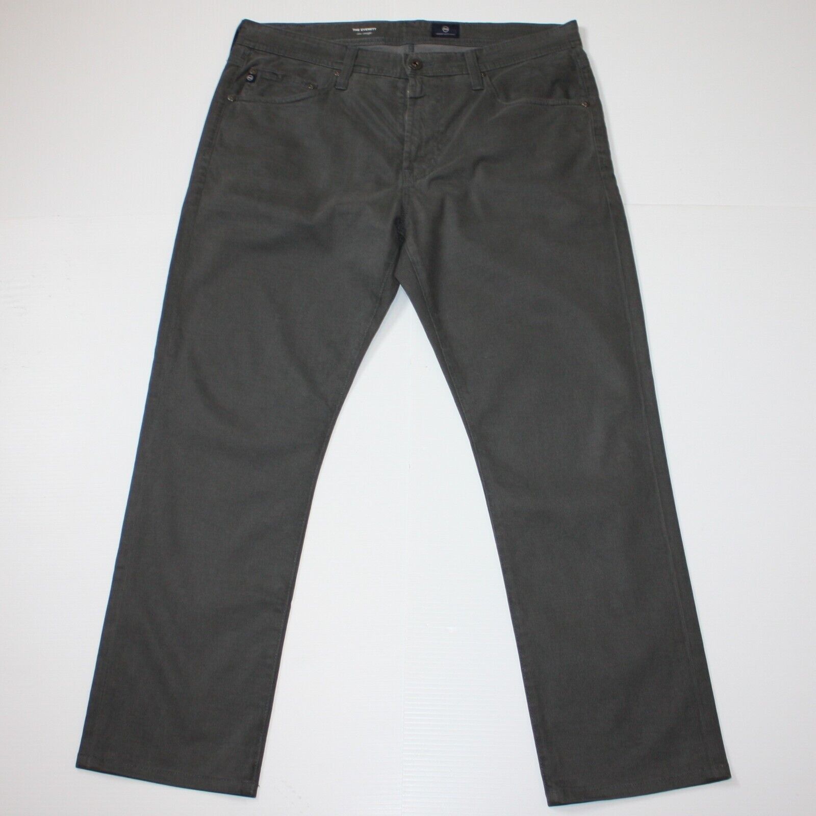 AG Adriano Goldschmied Men's The Everett Slim & Straight Fit Pants size W34 L29 Size US 34 / EU 50 - 3 Thumbnail