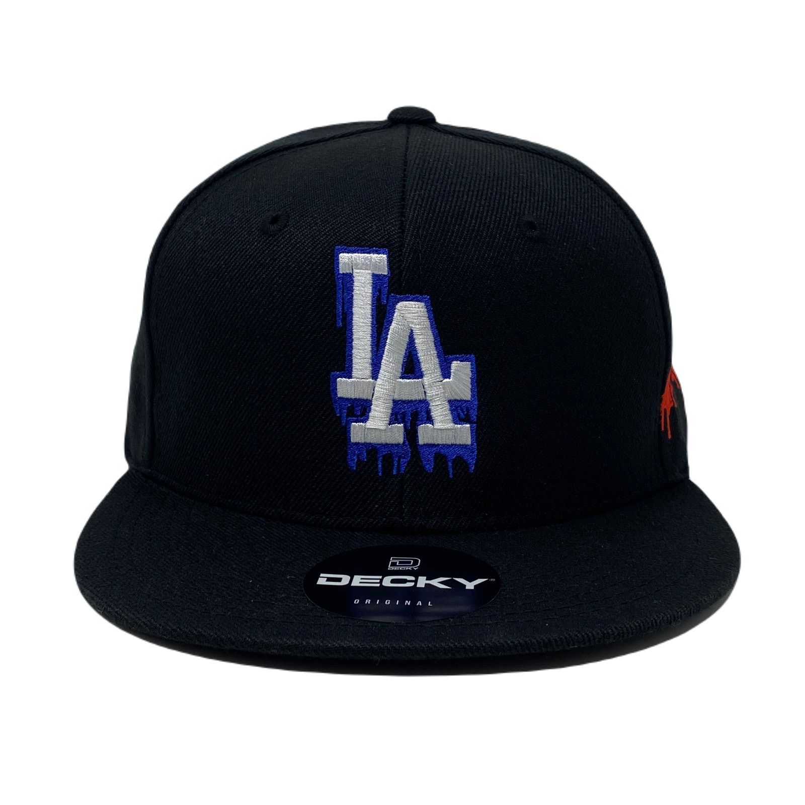 Other Los Angeles LA Drip (Wht/Bl/Red) Bloody Hands Snapback Hat Size ONE SIZE - 4 Thumbnail