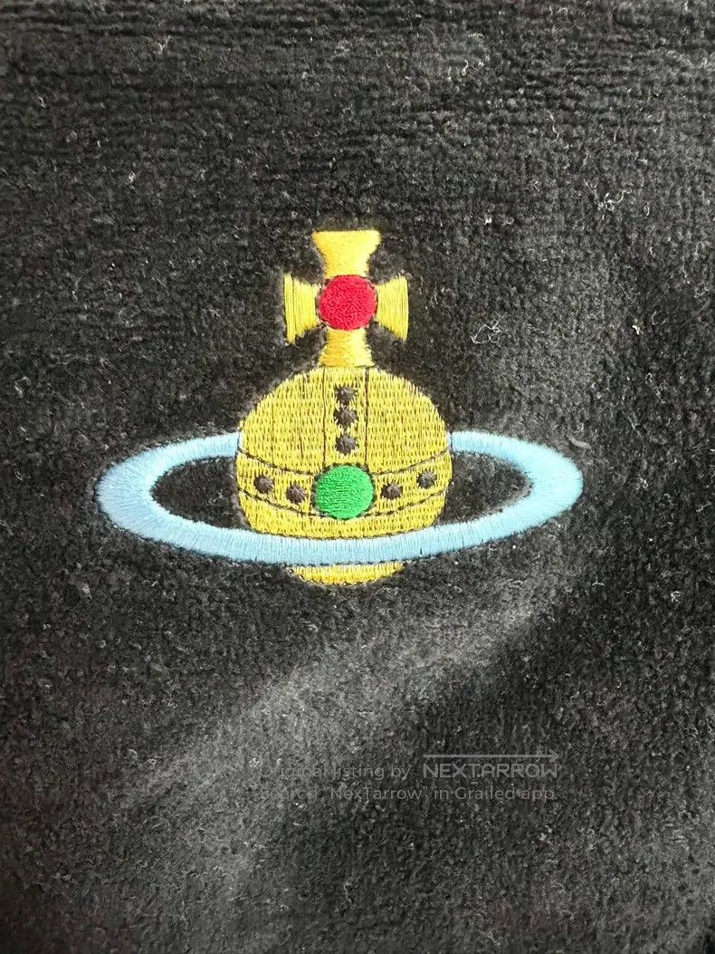 Vivienne Westwood Vivienne Westwood size os Vintage black velvet large Saturn Size ONE SIZE - 6 Thumbnail