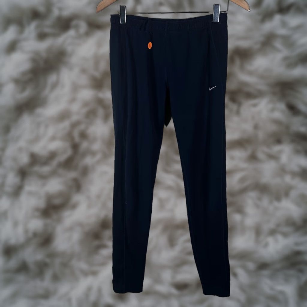 Nike Nike Dri-Fit Mens XS Running Tights Black Compression Pants Rid 56323 CA 05553 Size US 27 - 1 Thumbnail