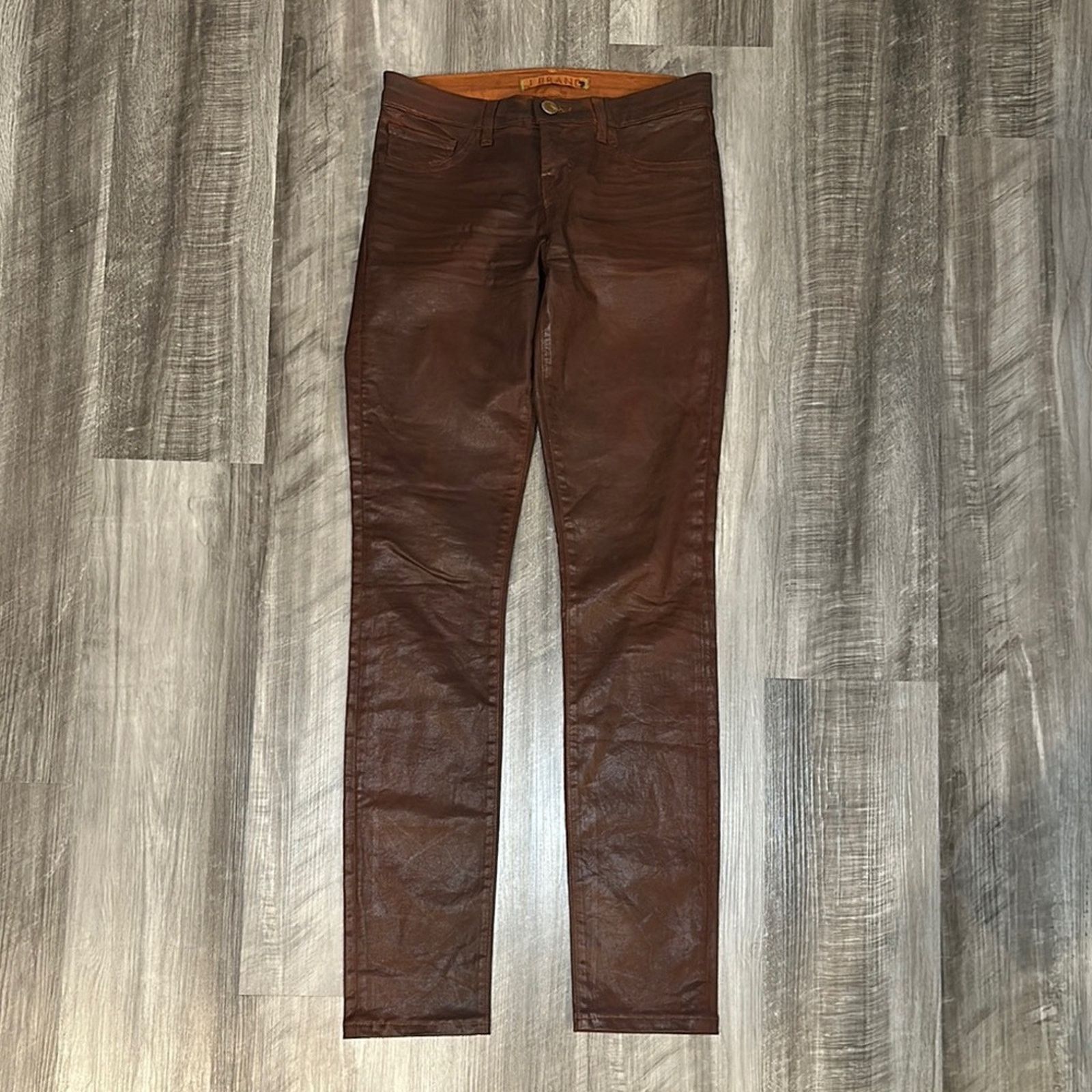 J Brand J Brand Pencil Leg Skinny Coated Jeans - 26 Size 26" / US 2 / IT 38 - 1 Thumbnail