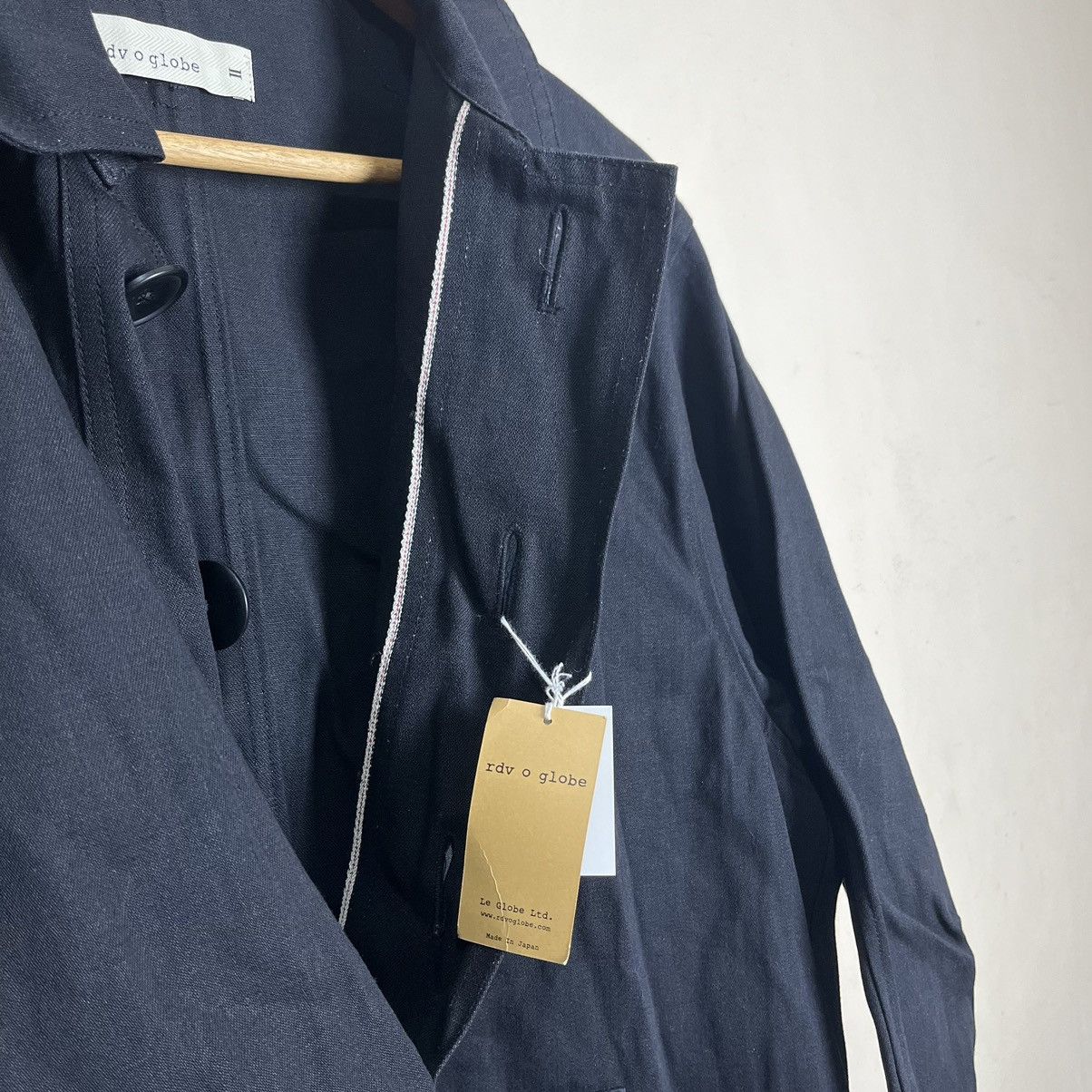 rdv o globe RDV O GLOBE JAPAN HERITAGE SELVEDGE JACKET Size US XL / EU 56 / 4 - 11 Thumbnail