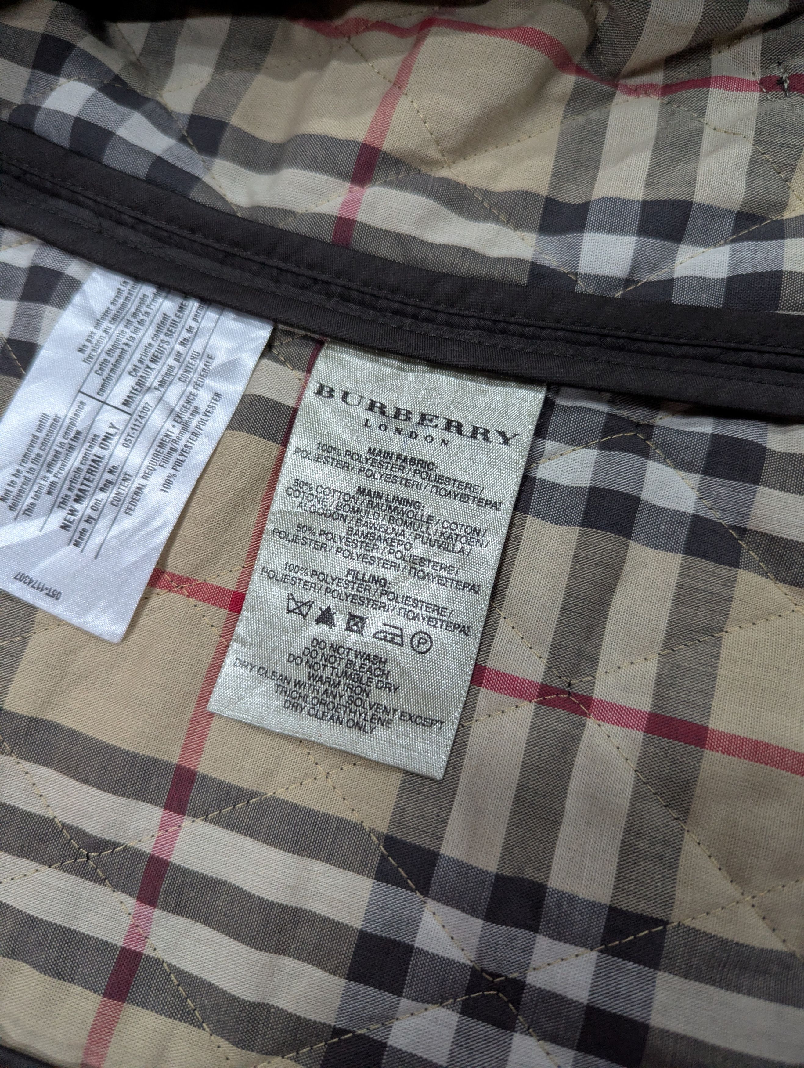 Burberry Burberry London Diamond Quilted Jacket Size US S / EU 44-46 / 1 - 9 Thumbnail