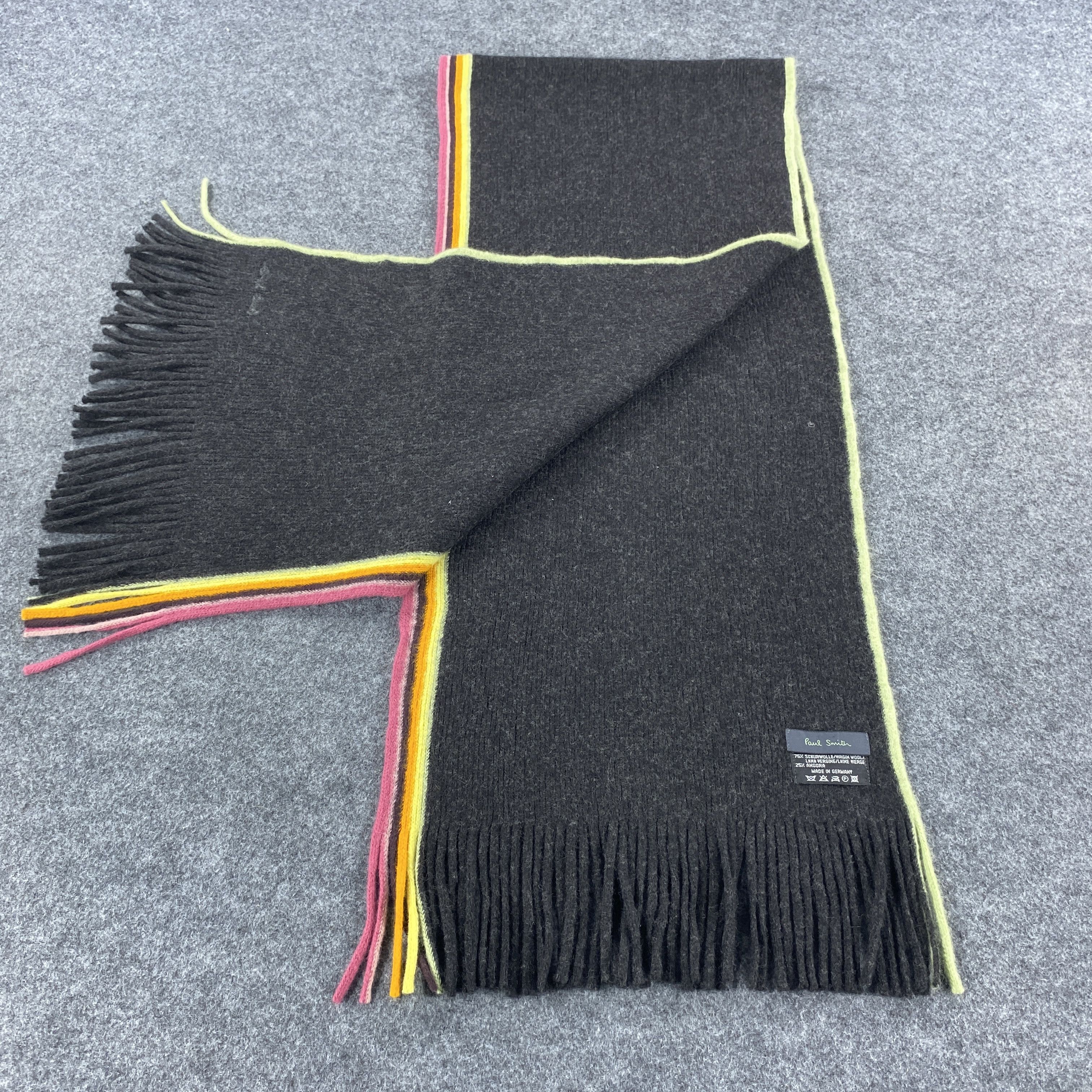 Paul Smith × Vintage Paul Smith Scarf # Muffler # Neckwear # D491 Size ONE SIZE - 4 Thumbnail