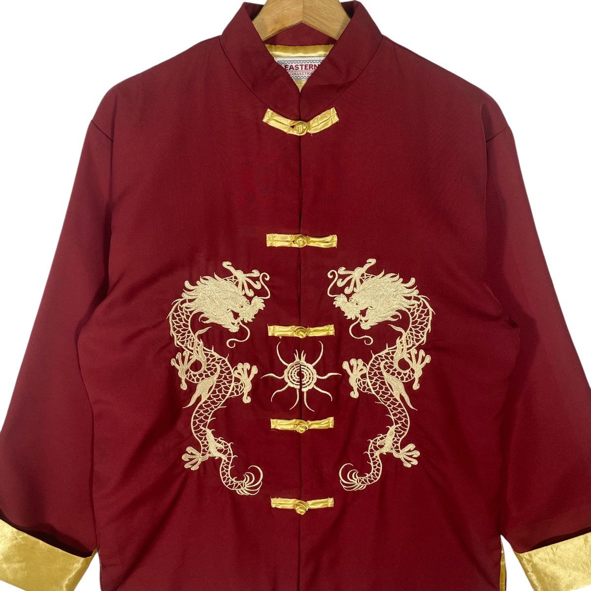 Japanese Brand Traditional Chinese Embroidered Silk Satin Size US M / EU 48-50 / 2 - 4 Thumbnail
