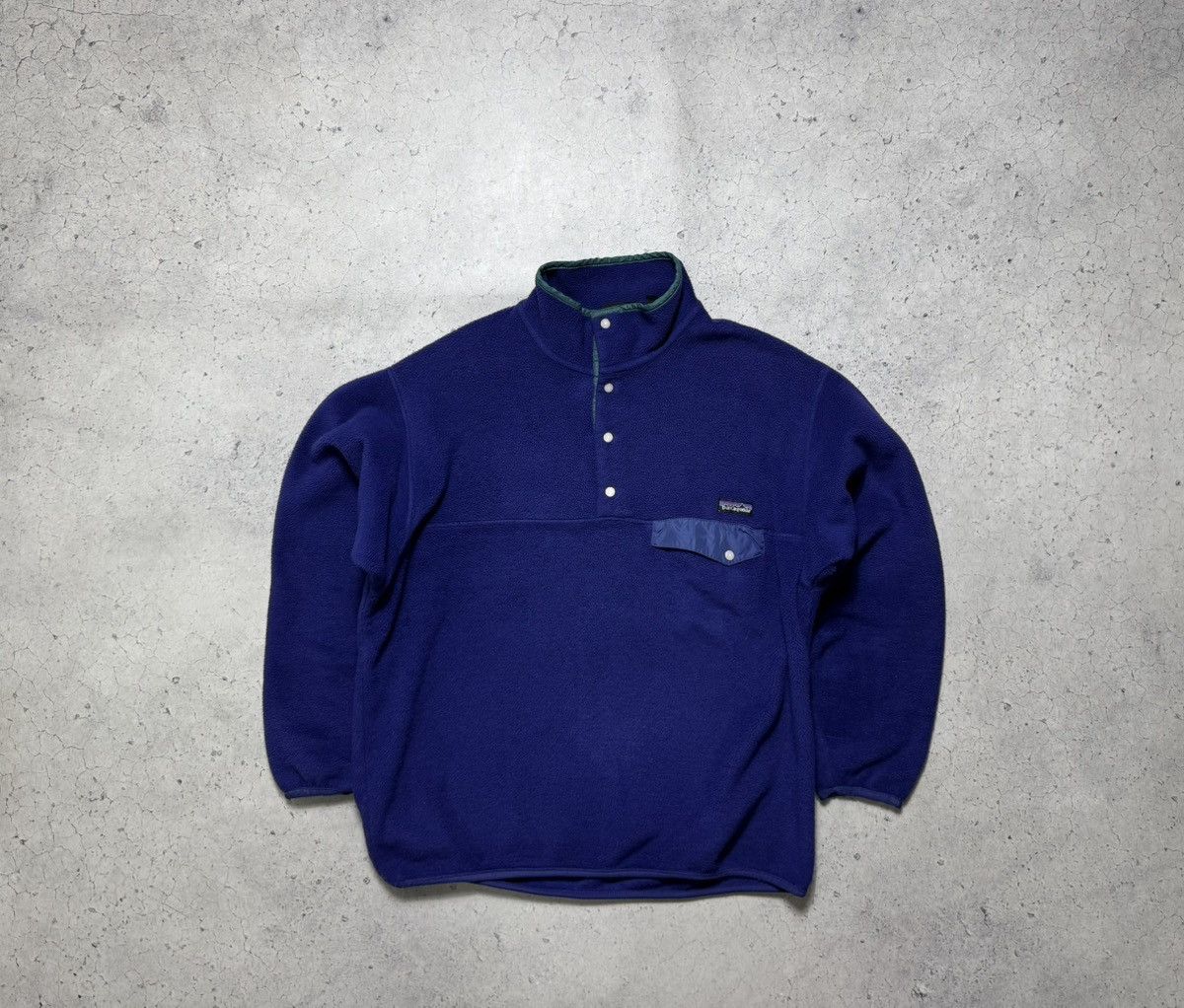 Patagonia Patagonia Synchilla Pocket T Fleece Sweatshirt Vintage Size US L / EU 52-54 / 3 - 2 Thumbnail