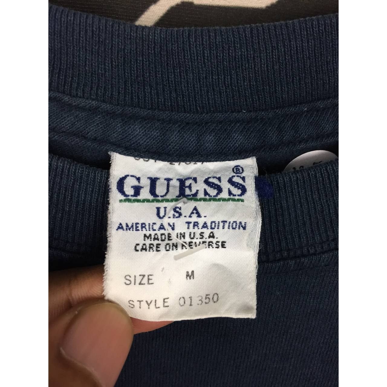 Guess × Vintage Vtg 1995 GUESS An American Classic Made In Usa Tie Dye Tee Size US M / EU 48-50 / 2 - 21 Thumbnail