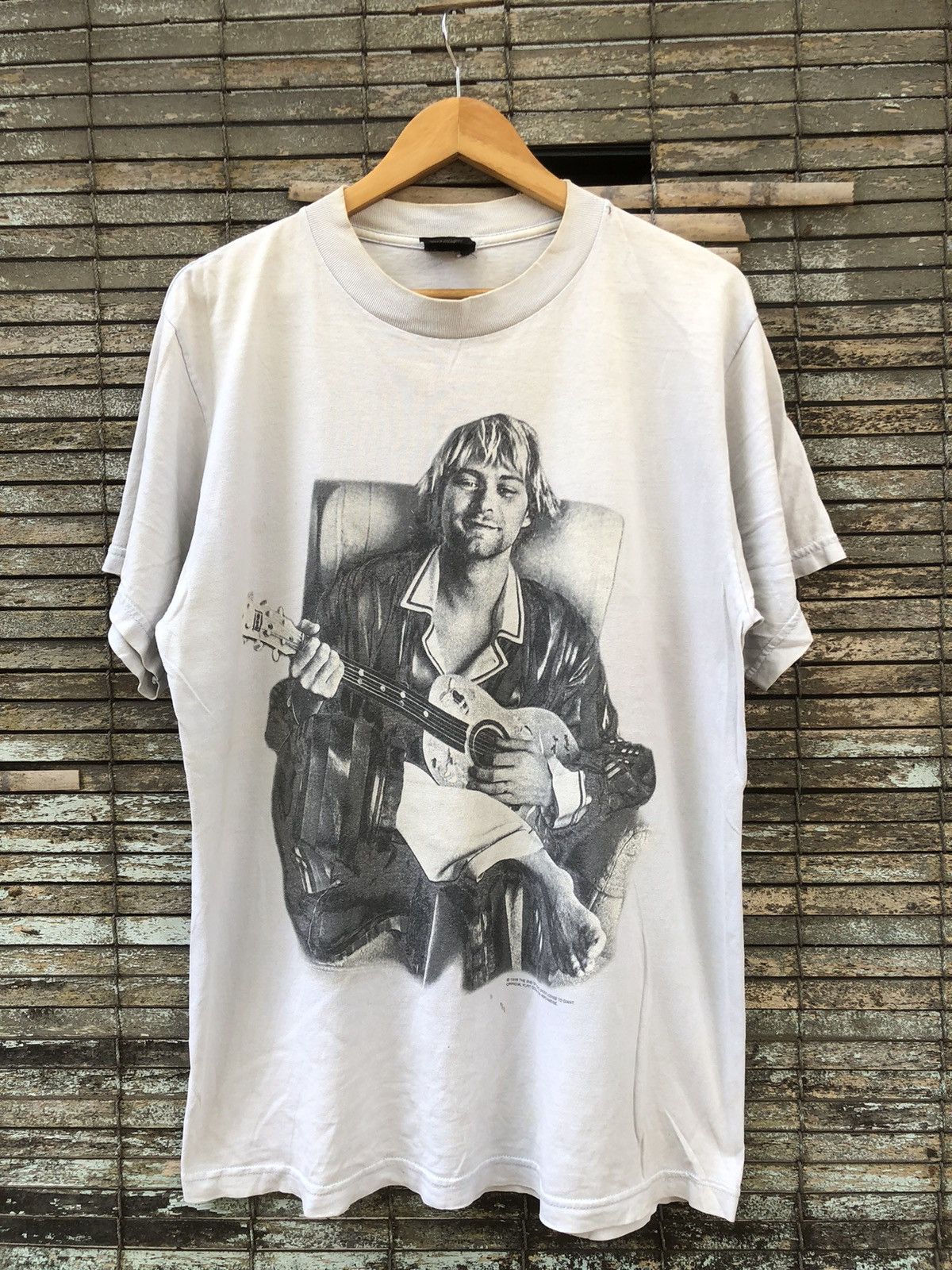 Band Tees RARE Vintage 90s Kurt Cobain Nirvana Band Tee Size US L / EU 52-54 / 3 - 1 Thumbnail