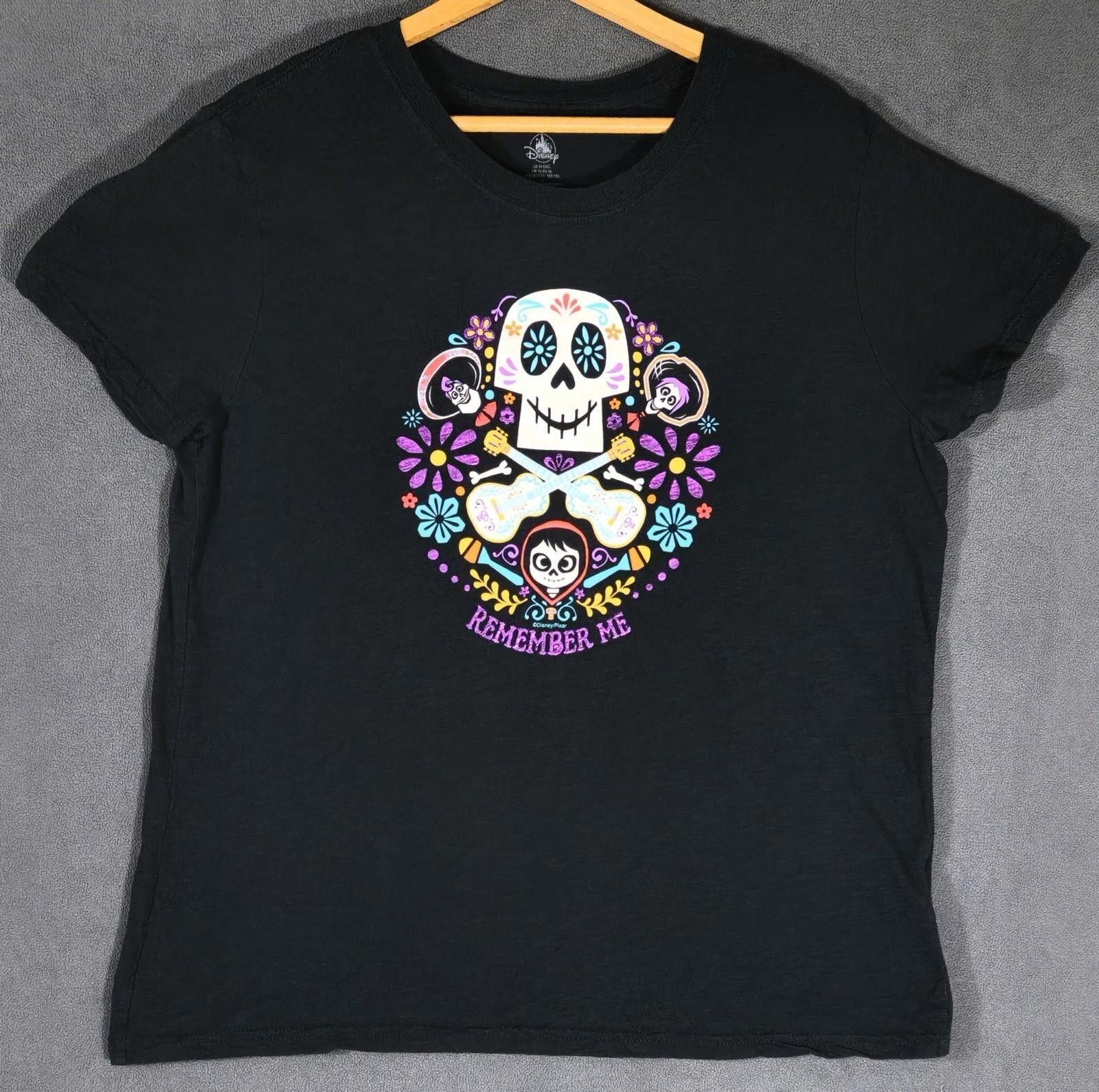 Other Disney Pixar Coco “Remember Me” Día de los Muertos TShirt XL Size XL / US 12-14 / IT 48-50 - 1 Thumbnail