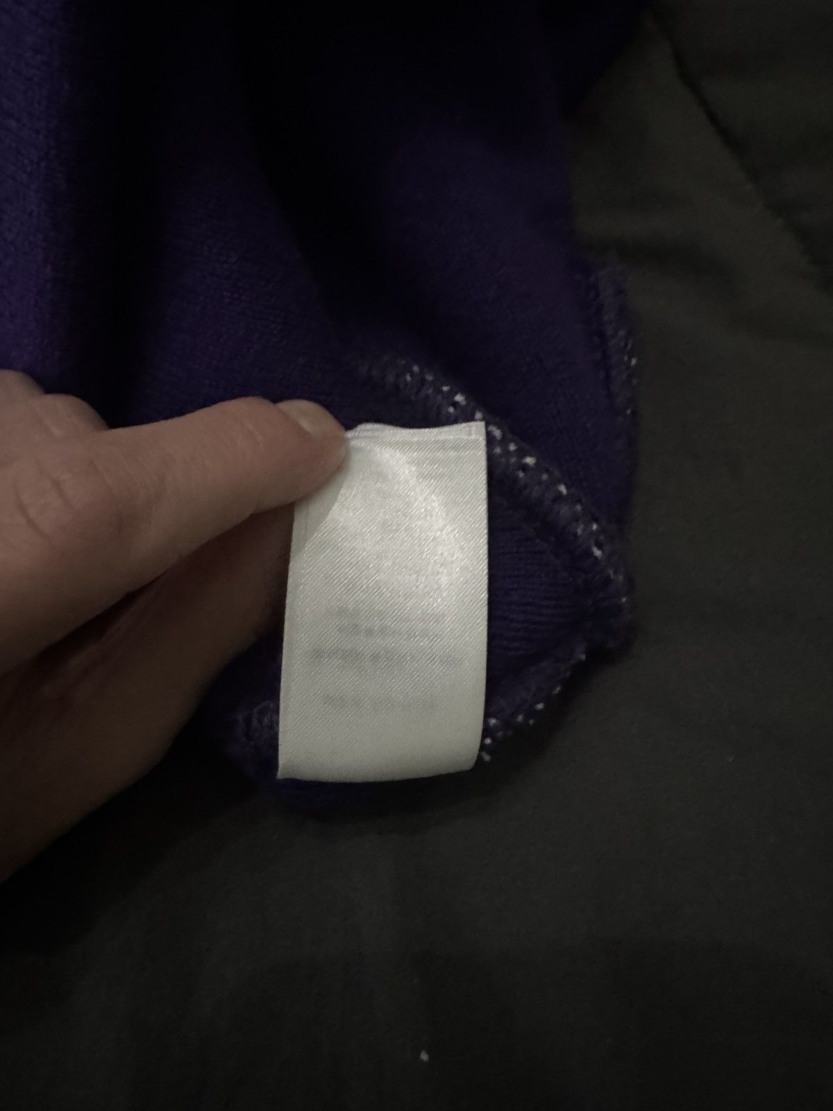 Supreme Supreme Big Logo Beanie - Purple Size ONE SIZE - 8 Thumbnail